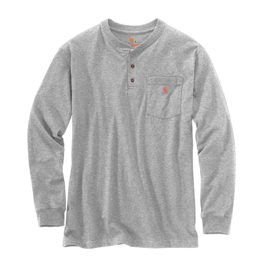 Carhartt Men's Long Sleeve Pocket Henley