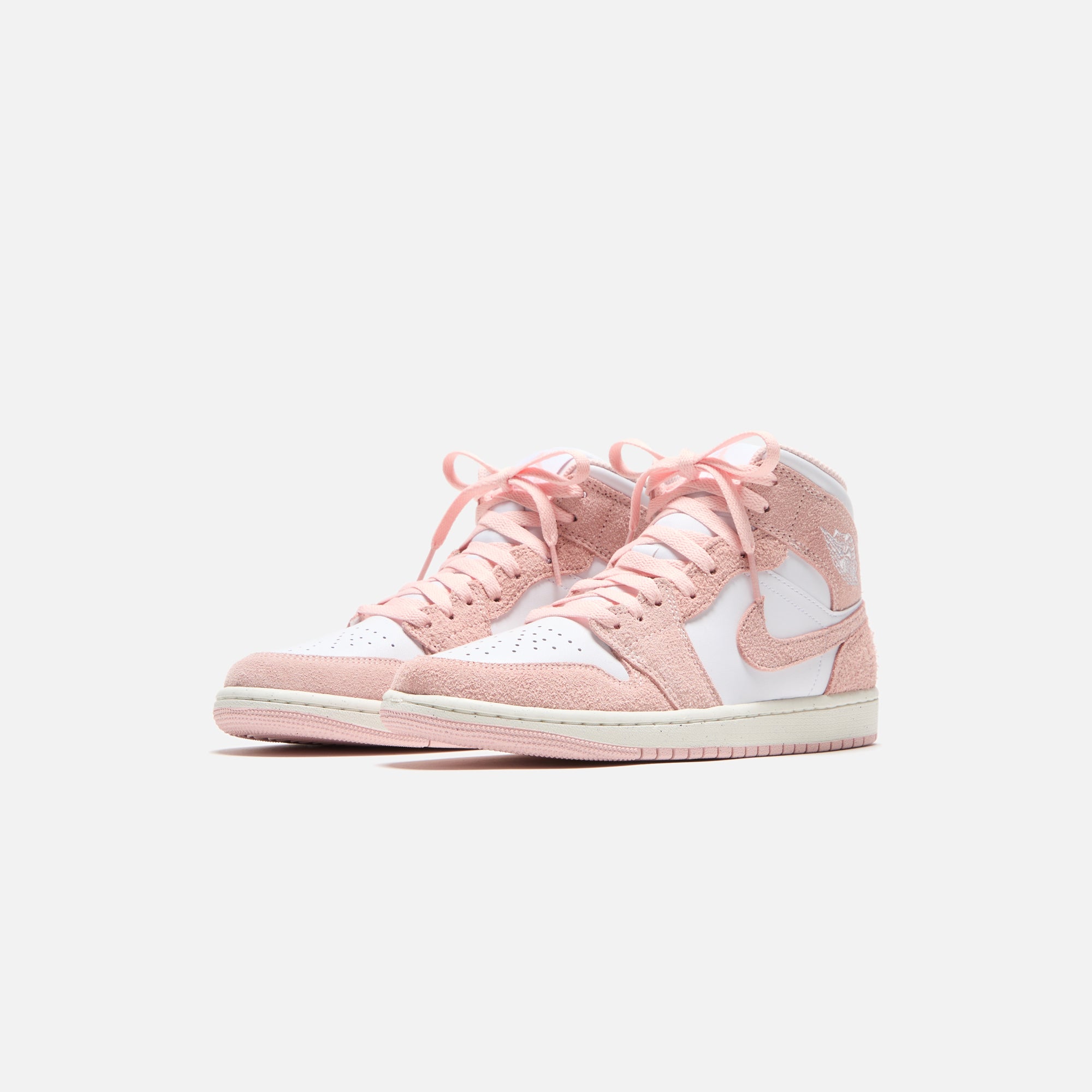 Nike Air Jordan 1 Mid SE - White / Legend Pink / Sail