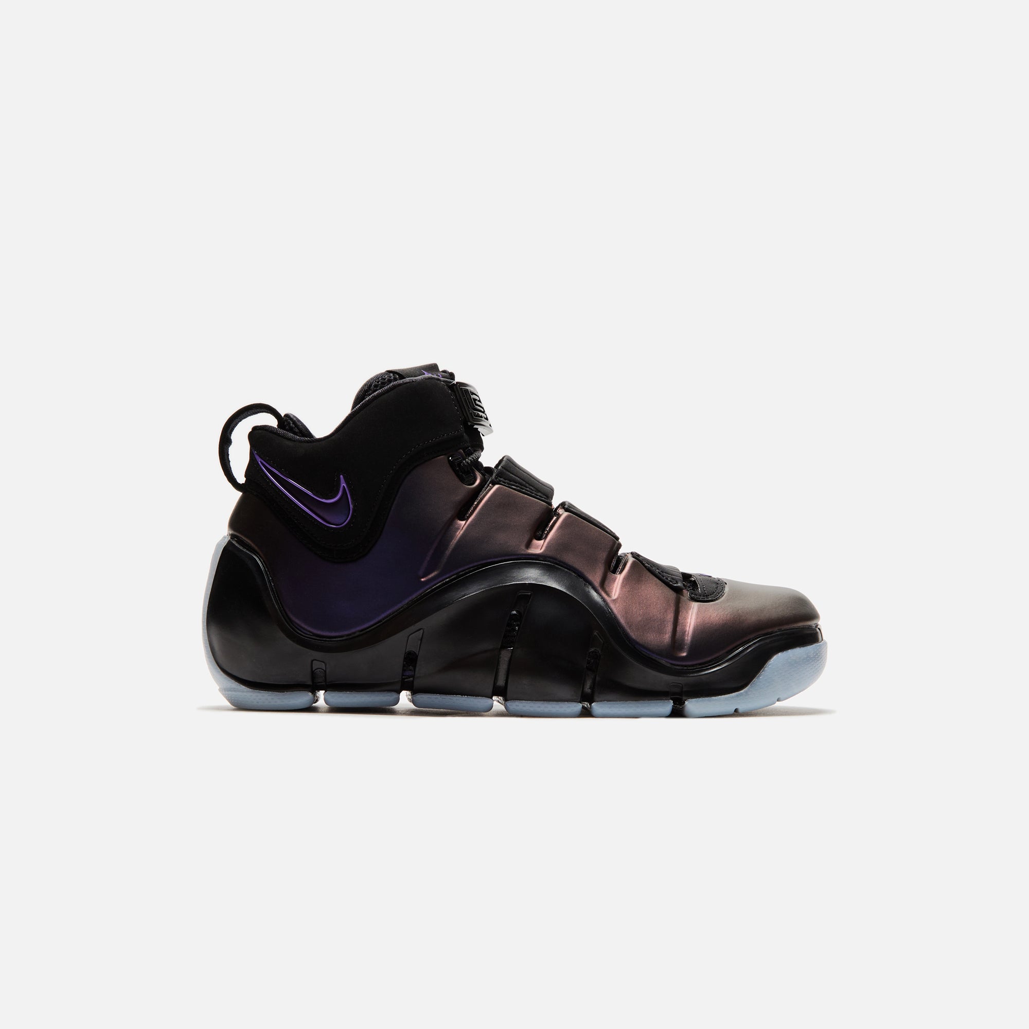 Nike Zoom LeBron IV - Black / Varsity Purple / Blue Tint