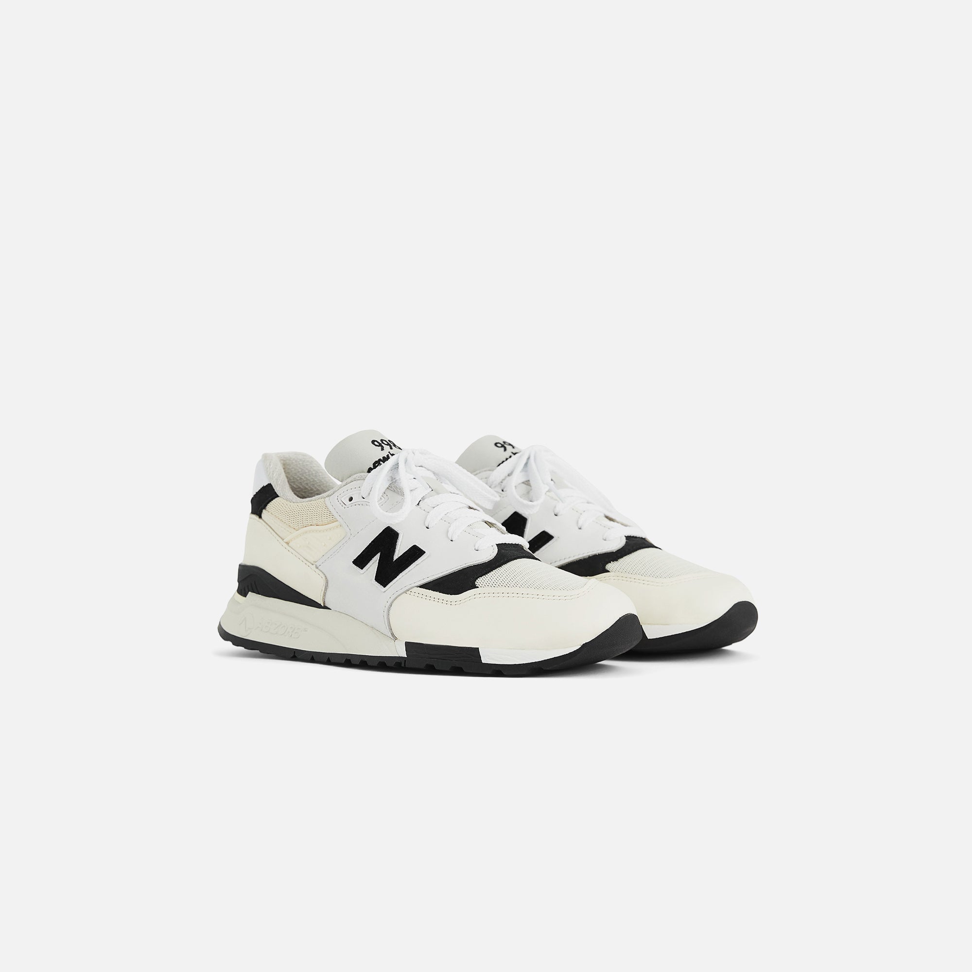 New Balance Made in USA 998 - White / Cream / Black