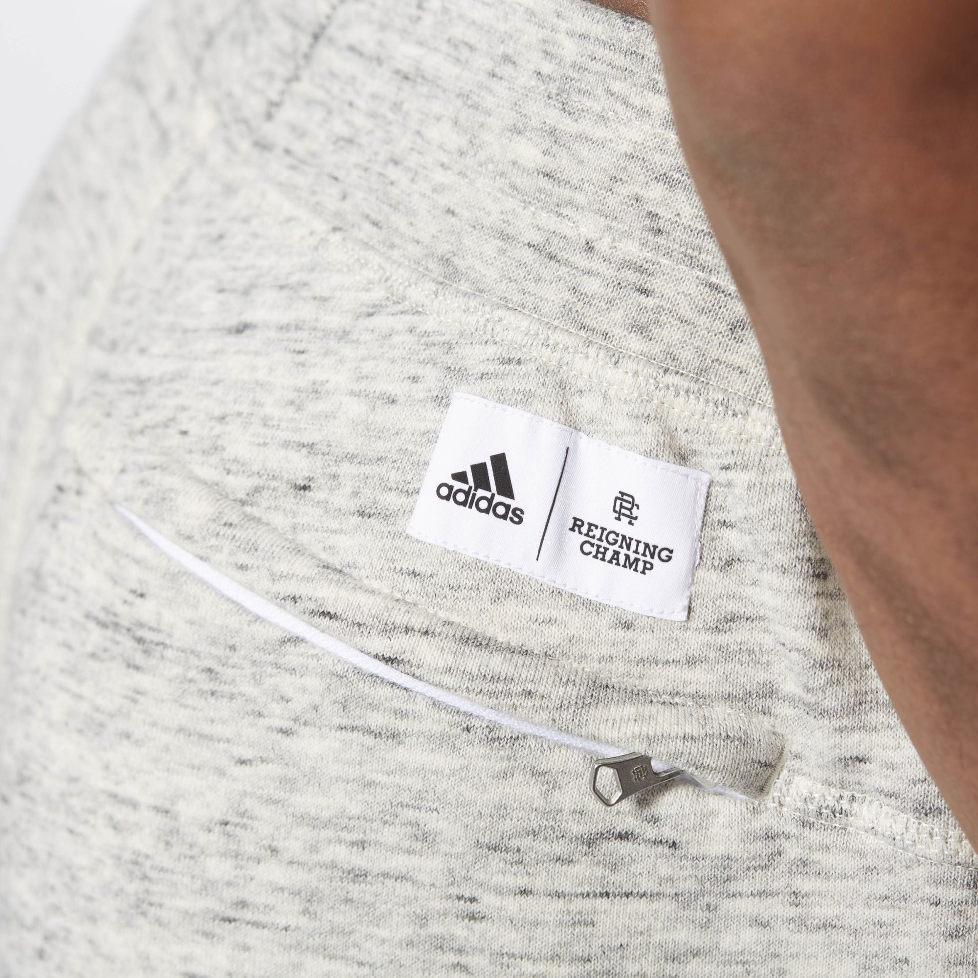 adidas Athletics X Reigning Champ Fleece Pants Men's - White/Colored Heather