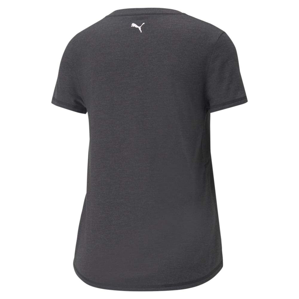 Fit Heather Crew Neck Short Sleeve Athletic T-Shirt