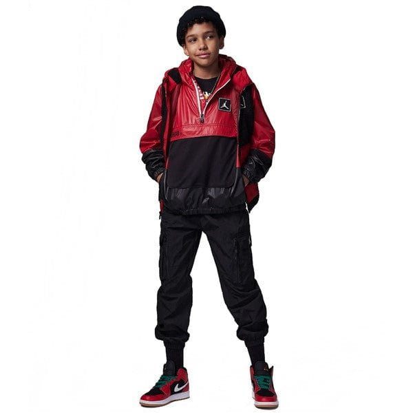 JORDAN HALF ZIP WINDBREAKER_ GRADESCHOOL BOYS