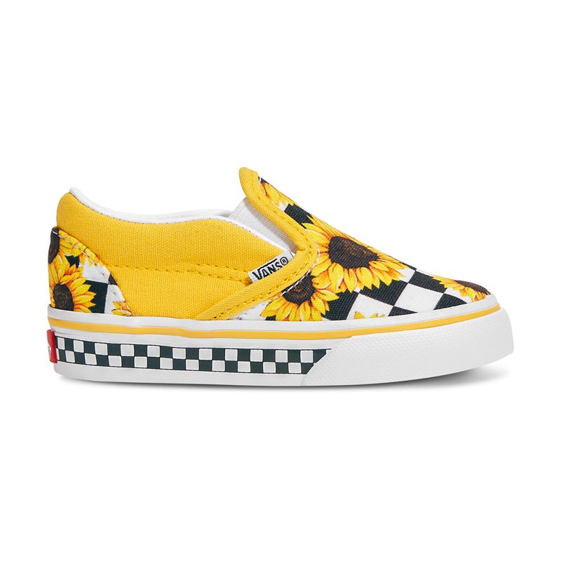 Customs Toddler Sunflowers Slip-On