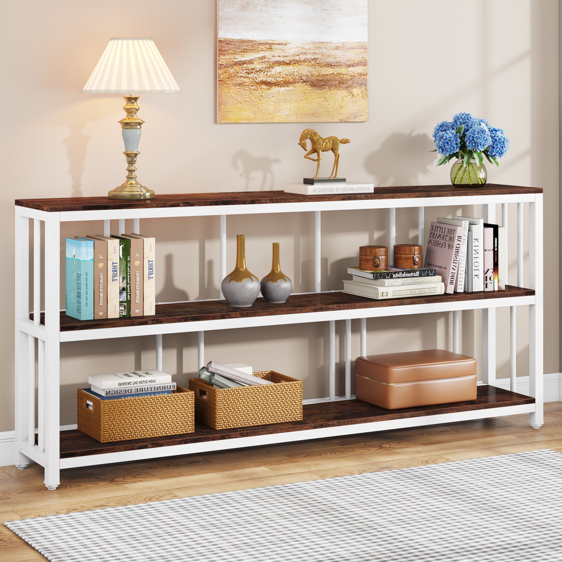 3-Tier Console Table, 70.9