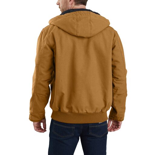 Carhartt Men's Loose Fit Washed Duck Insulated Active Jac-3 Jacket