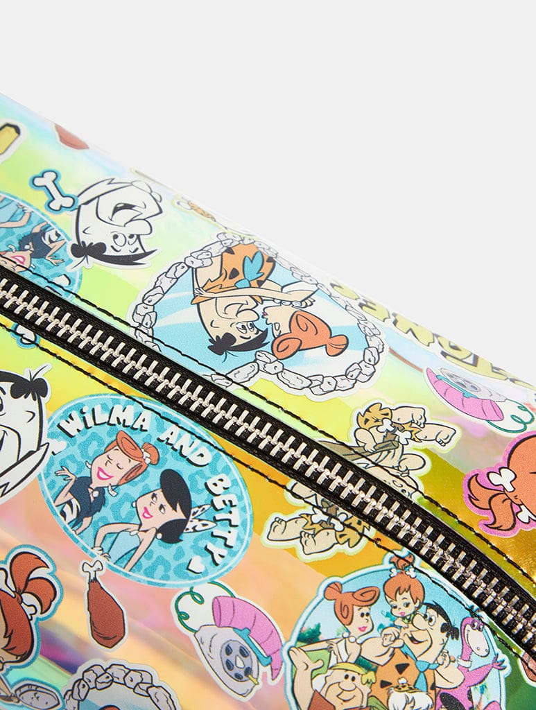 The Flintstones x Skinnydip Sticker Makeup Bag