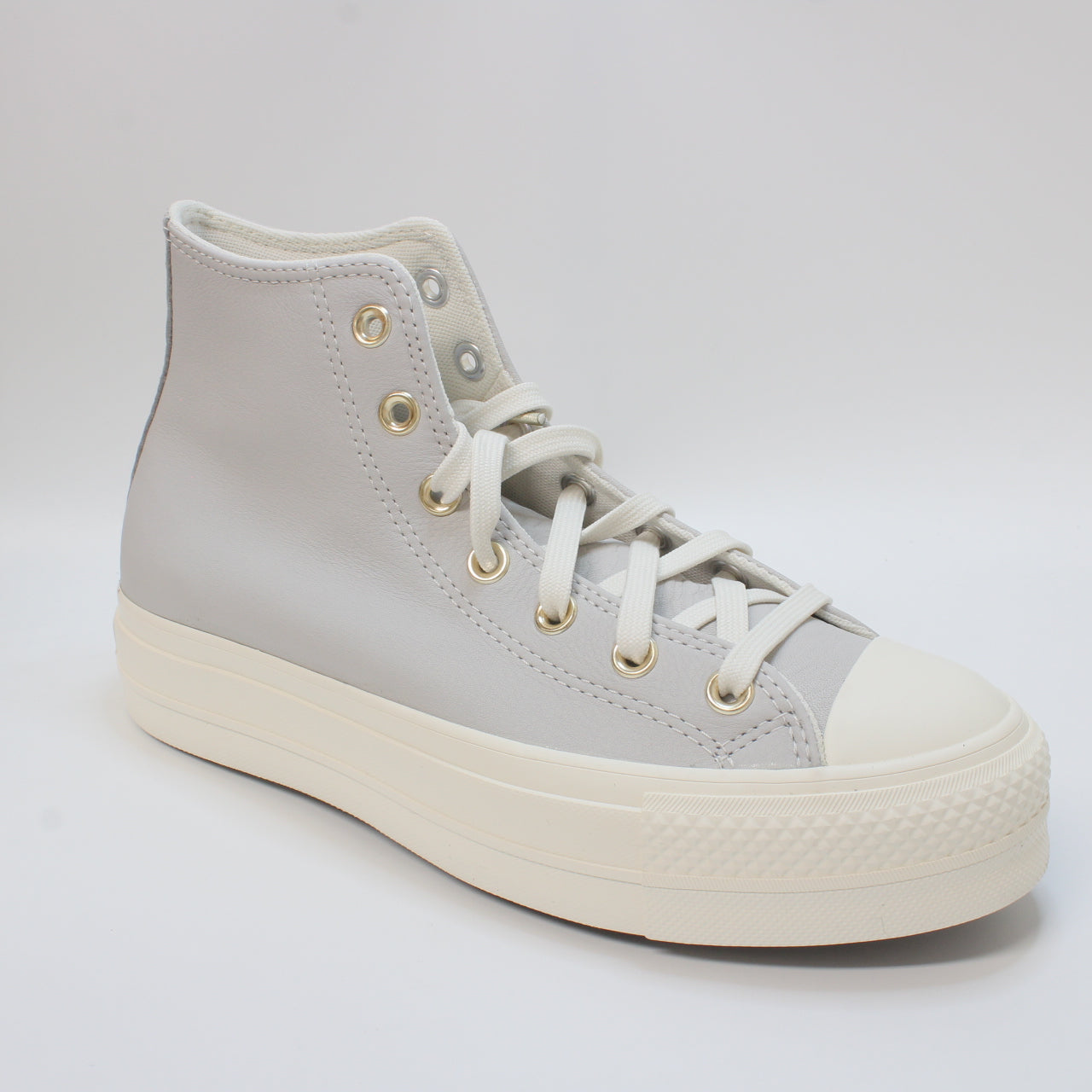 Womens Converse All Star Lift Hi Mouse Egret Light Gold