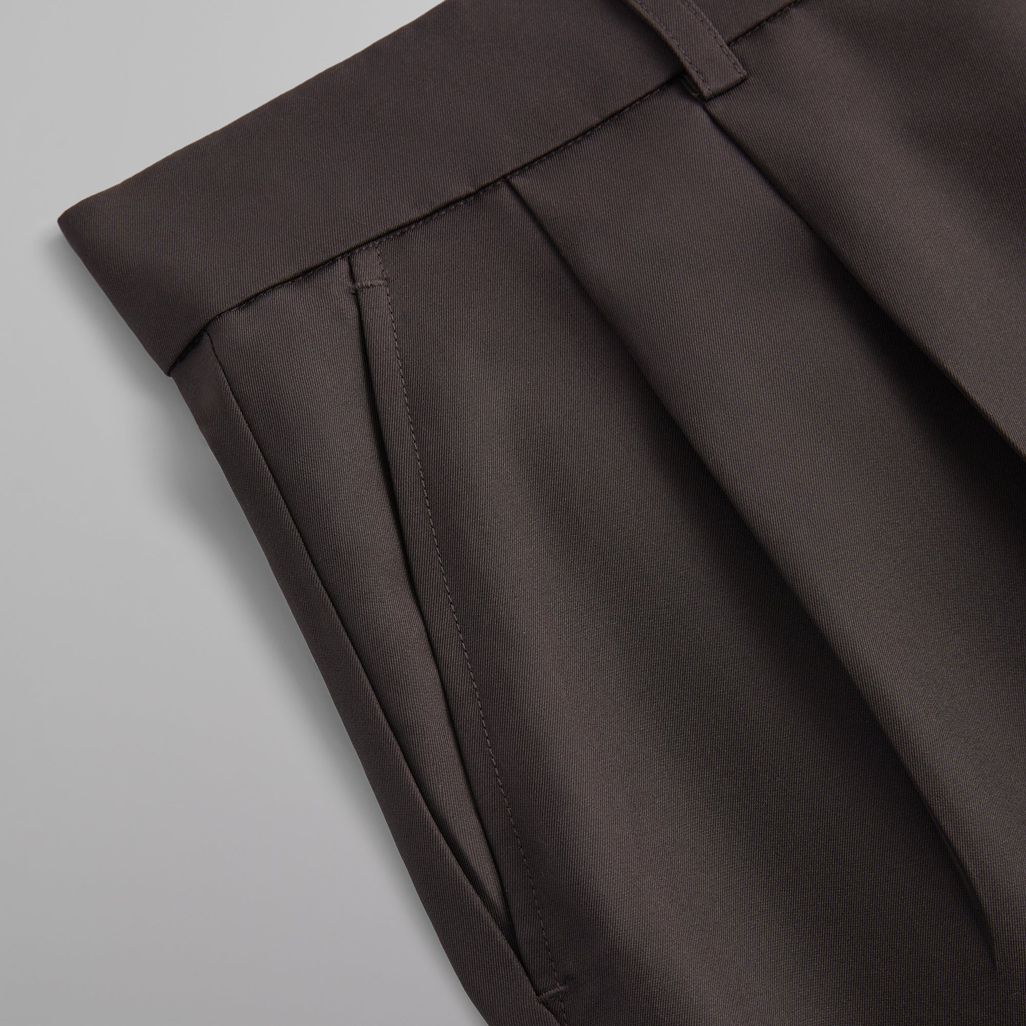 &Kin Pleated Ari Trouser - Kindling