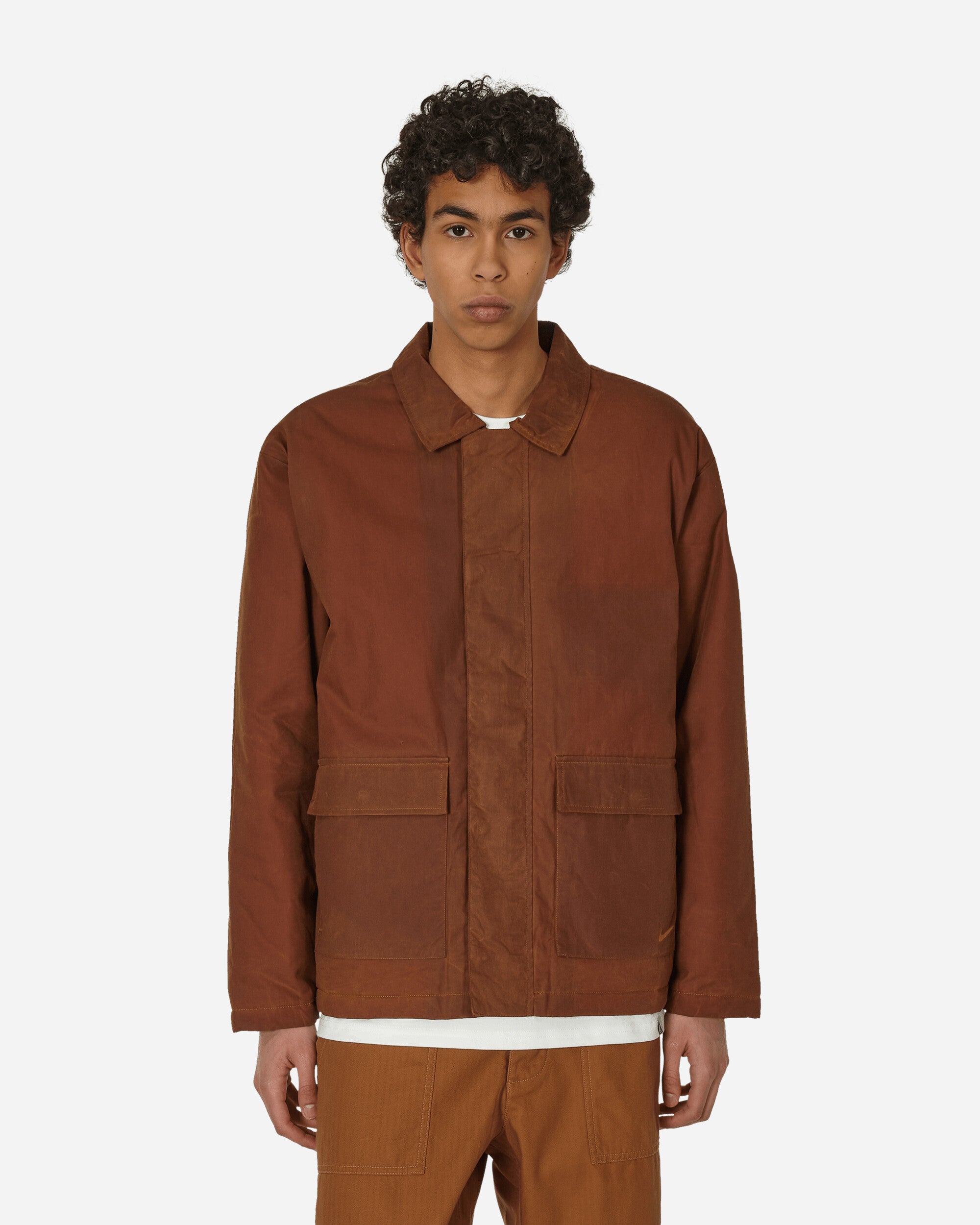 Waxed Canvas Work Jacket Light British Tan