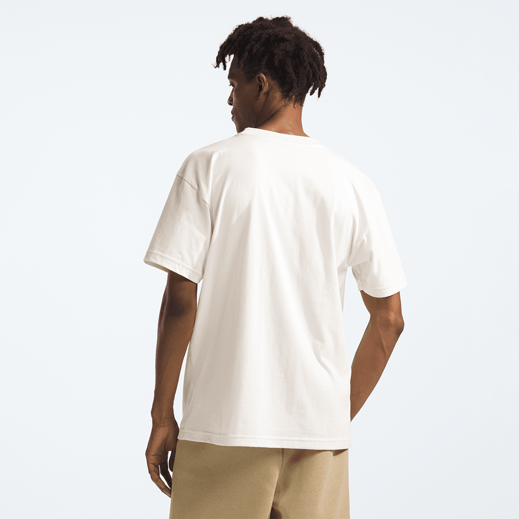 Evolution box fit t-shirt - White dune