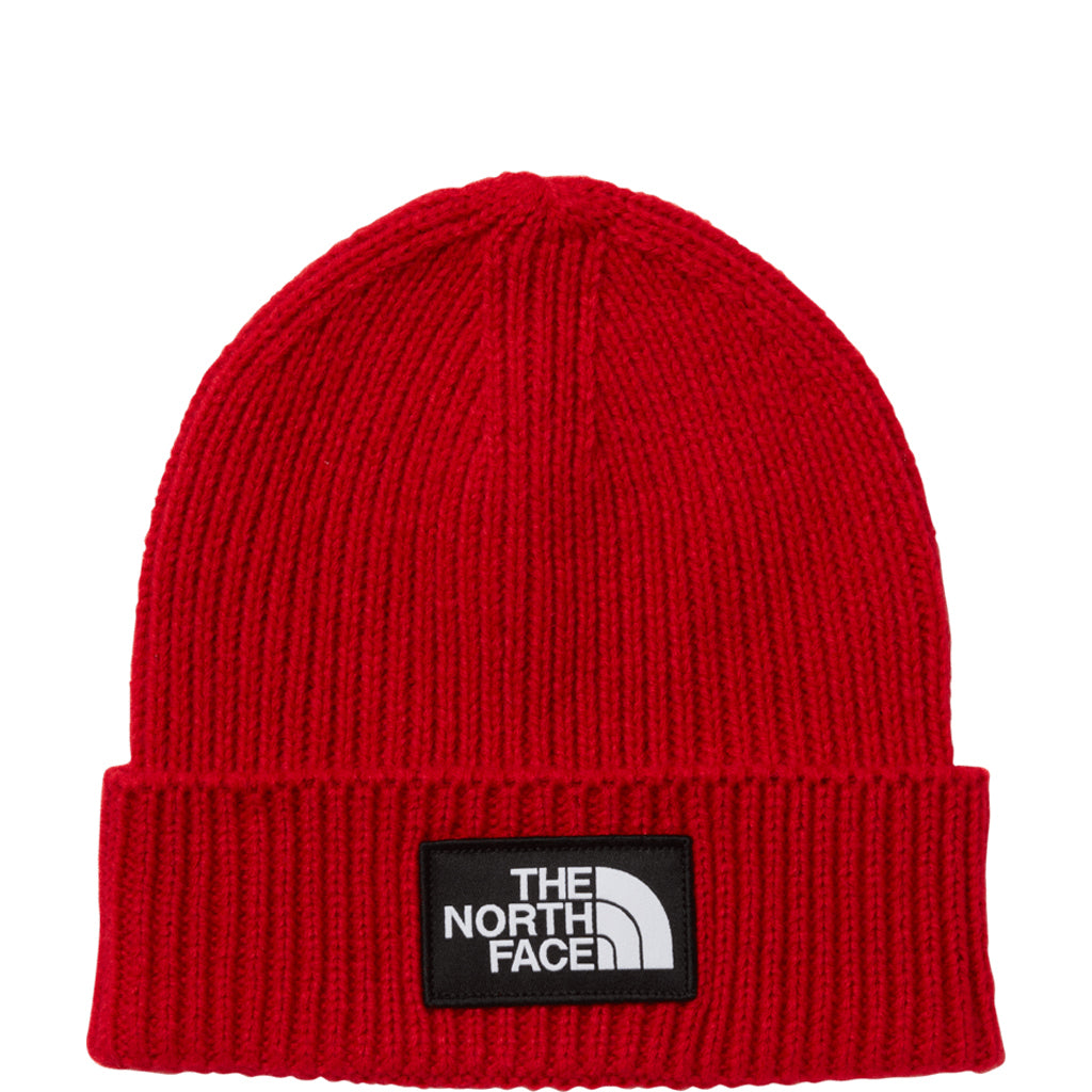 North Face TNF Logo Box Cuffed Beanie (NF0A3FJX)