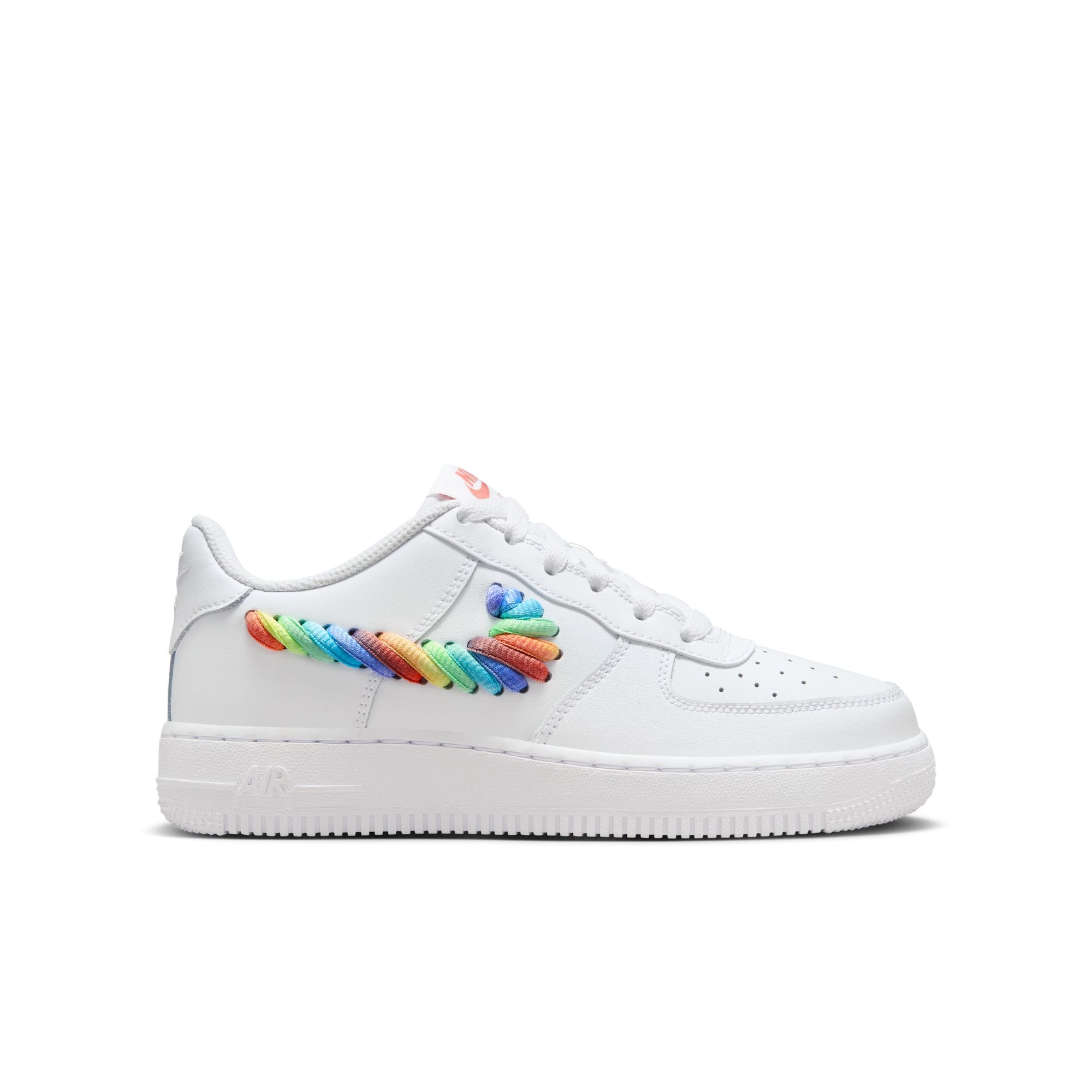 Nike Air Force 1 lv8 GS White/Multi-Color-Terra Blush FQ4948-100