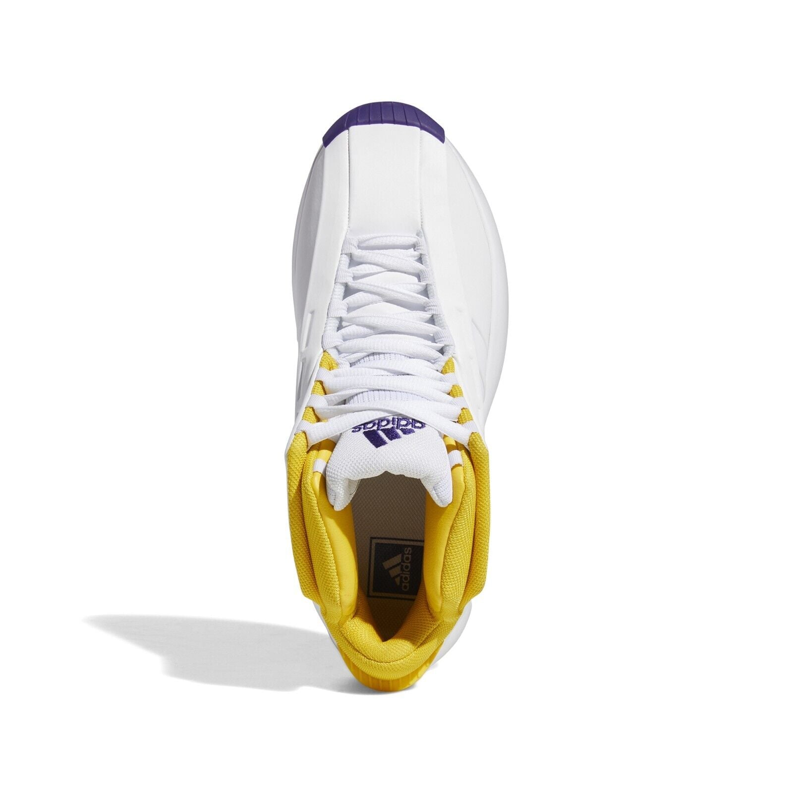 adidas Men's Crazy 1 Basketball Shoes - Gold/Purple