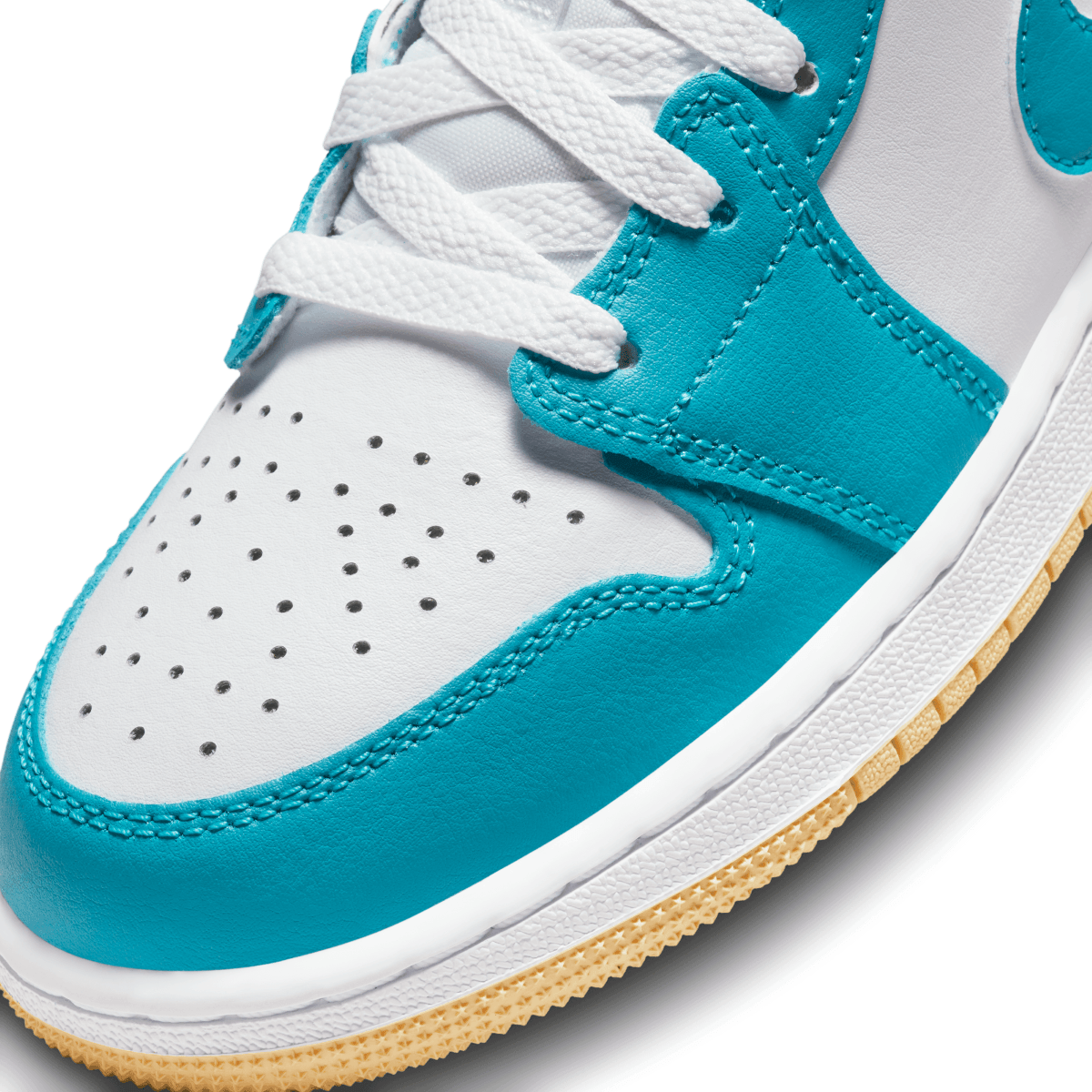 Kid's Air Jordan 1 Mid 'Aquatone'