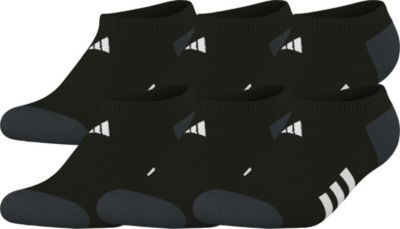 adidas Youth Athletic Cushioned 6-Pack No Show Socks