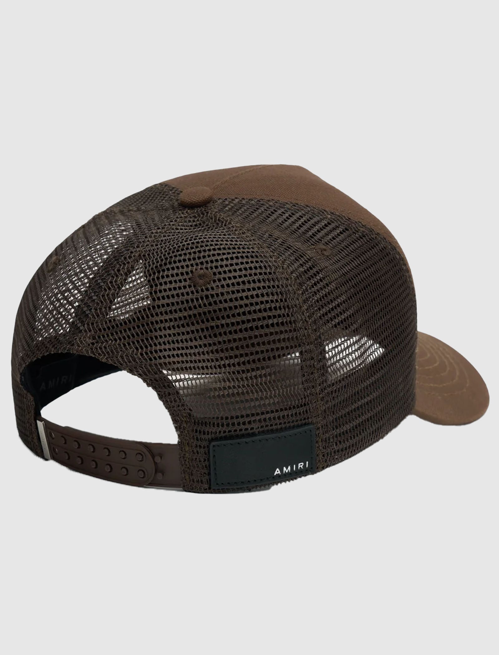 LEATHER STAR TRUCKER HAT