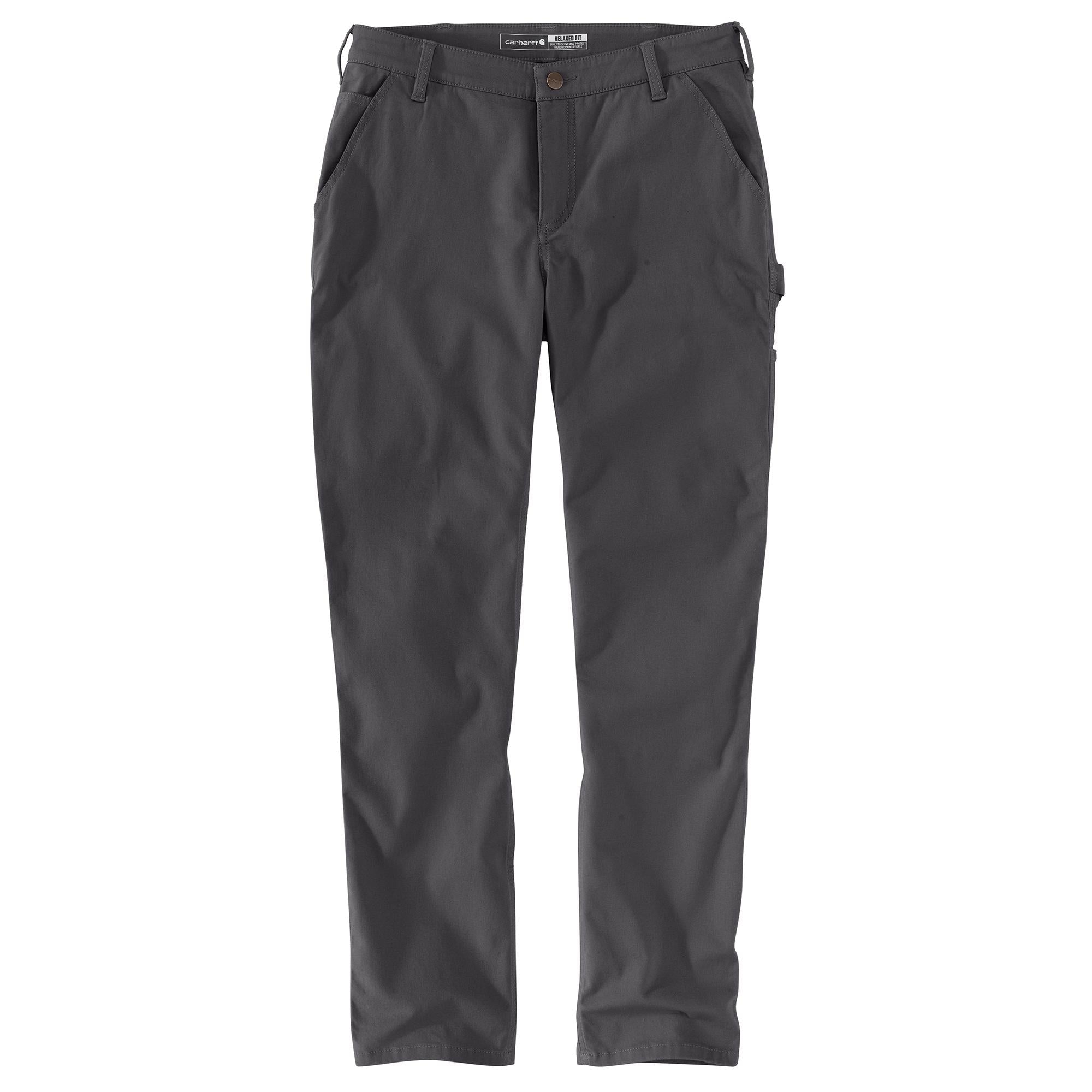 Carhartt Women's Rugged Flex® Relaxed Fit Canvas Work Pant_Shadow