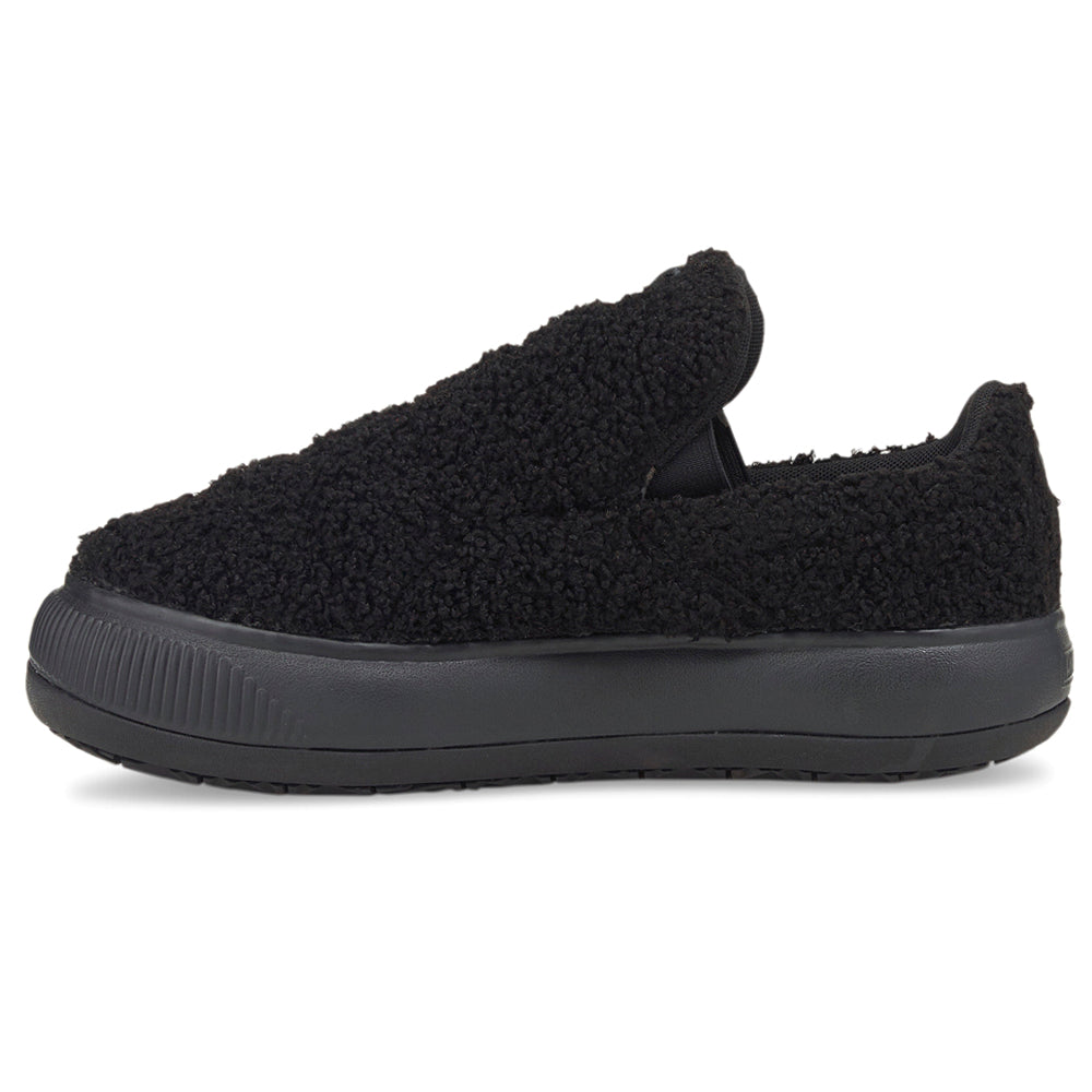 Suede Mayu Slip-On Platform Sneakers