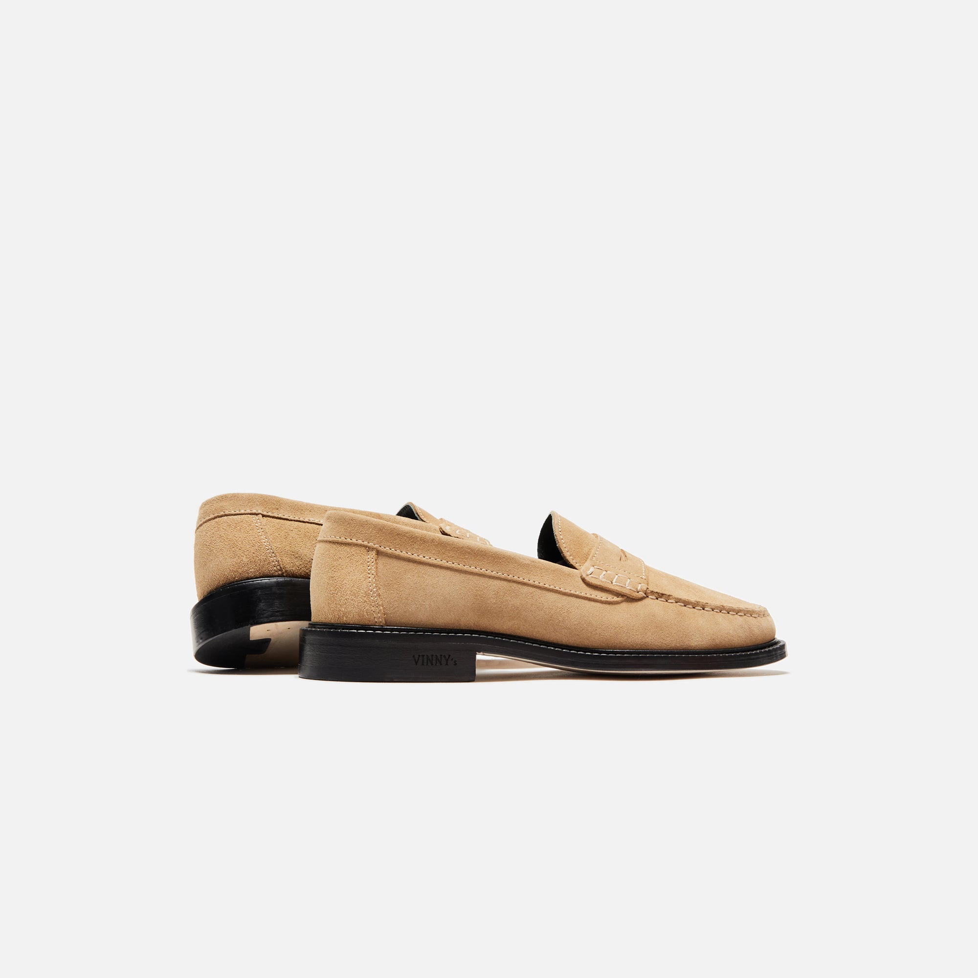 VINNY's Yardee Mocassin Loafer - Sand Suede