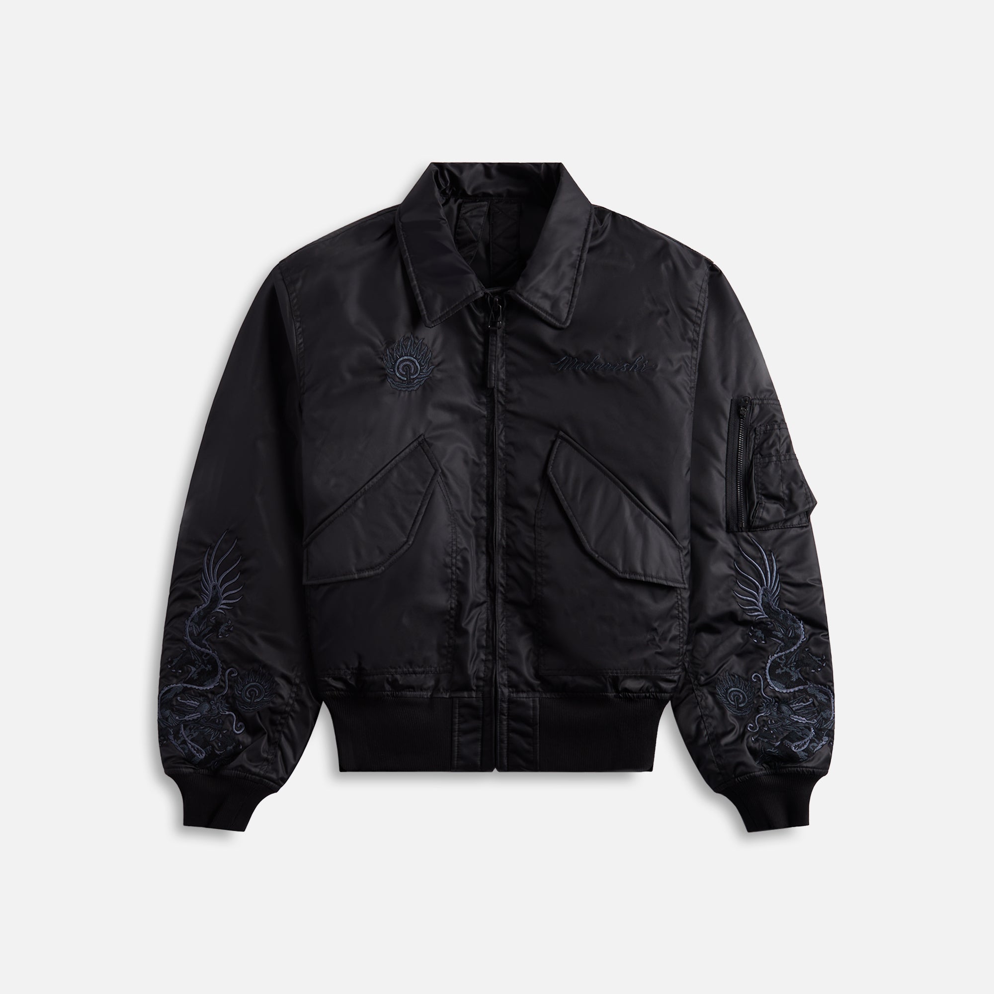 Maharishi Dragon CWU-45 Flight Jacket - Black