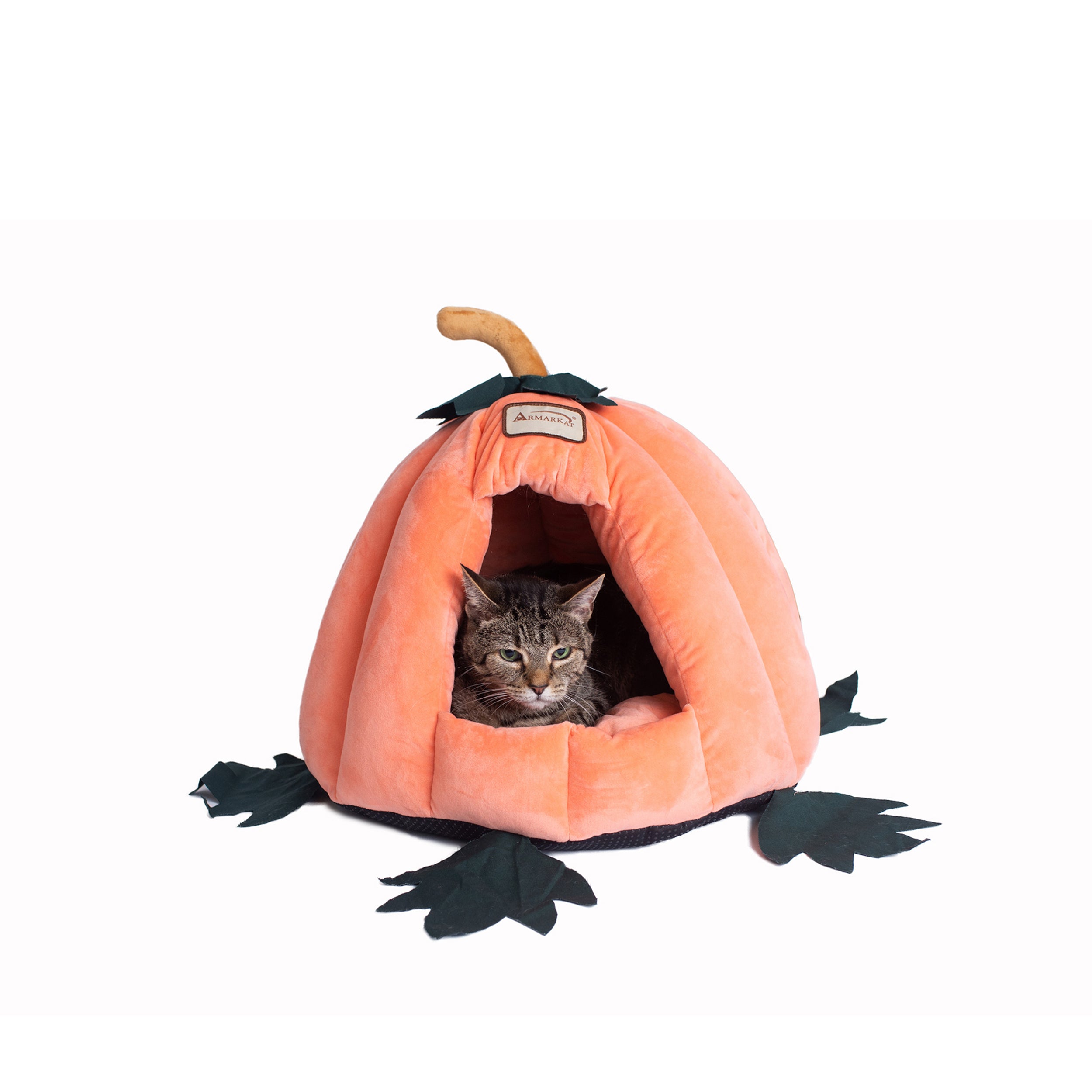 Armarkat Cat Bed Model C85CCS Pumpkin Shape