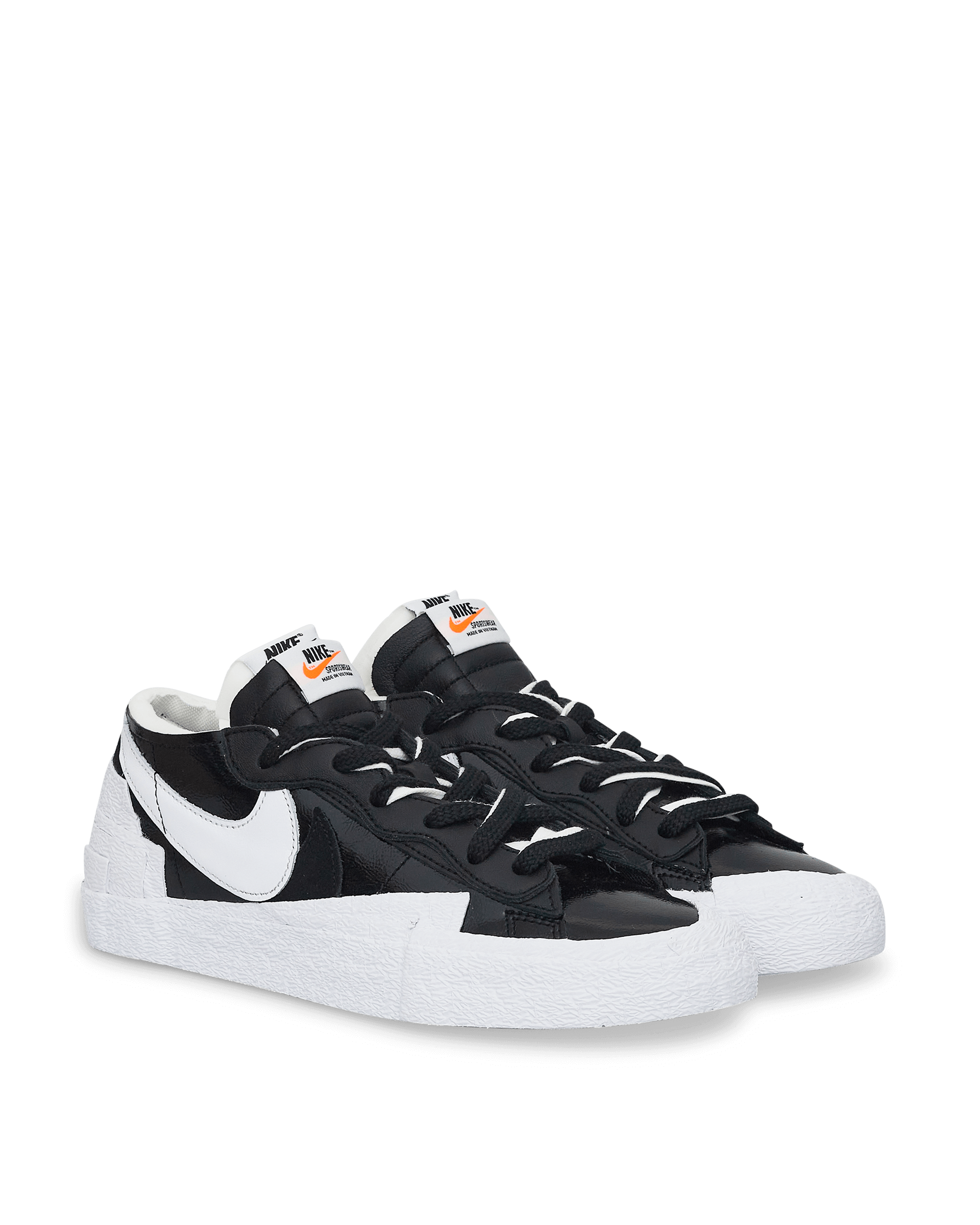 sacai Blazer Low Sneakers Black