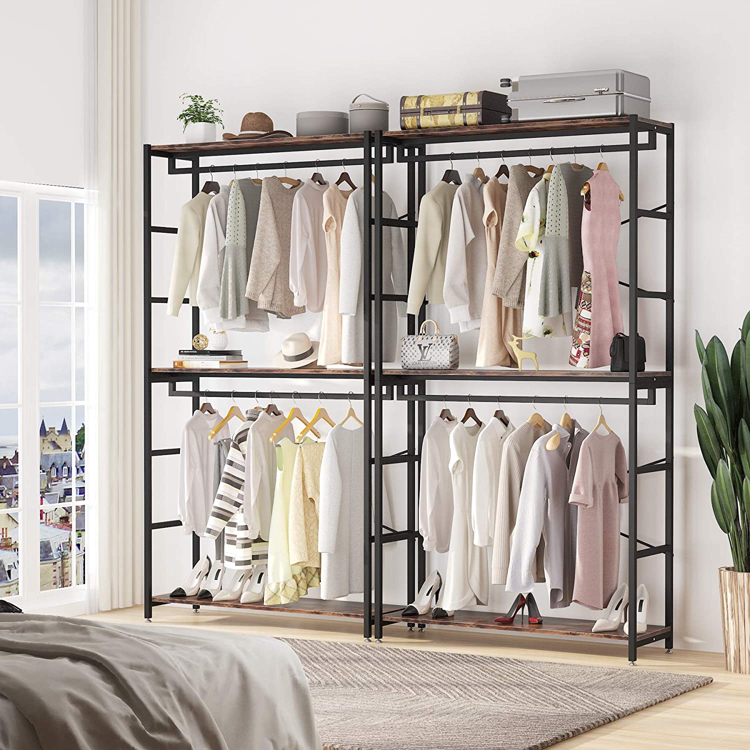 Freestanding Closet Organizer, 86