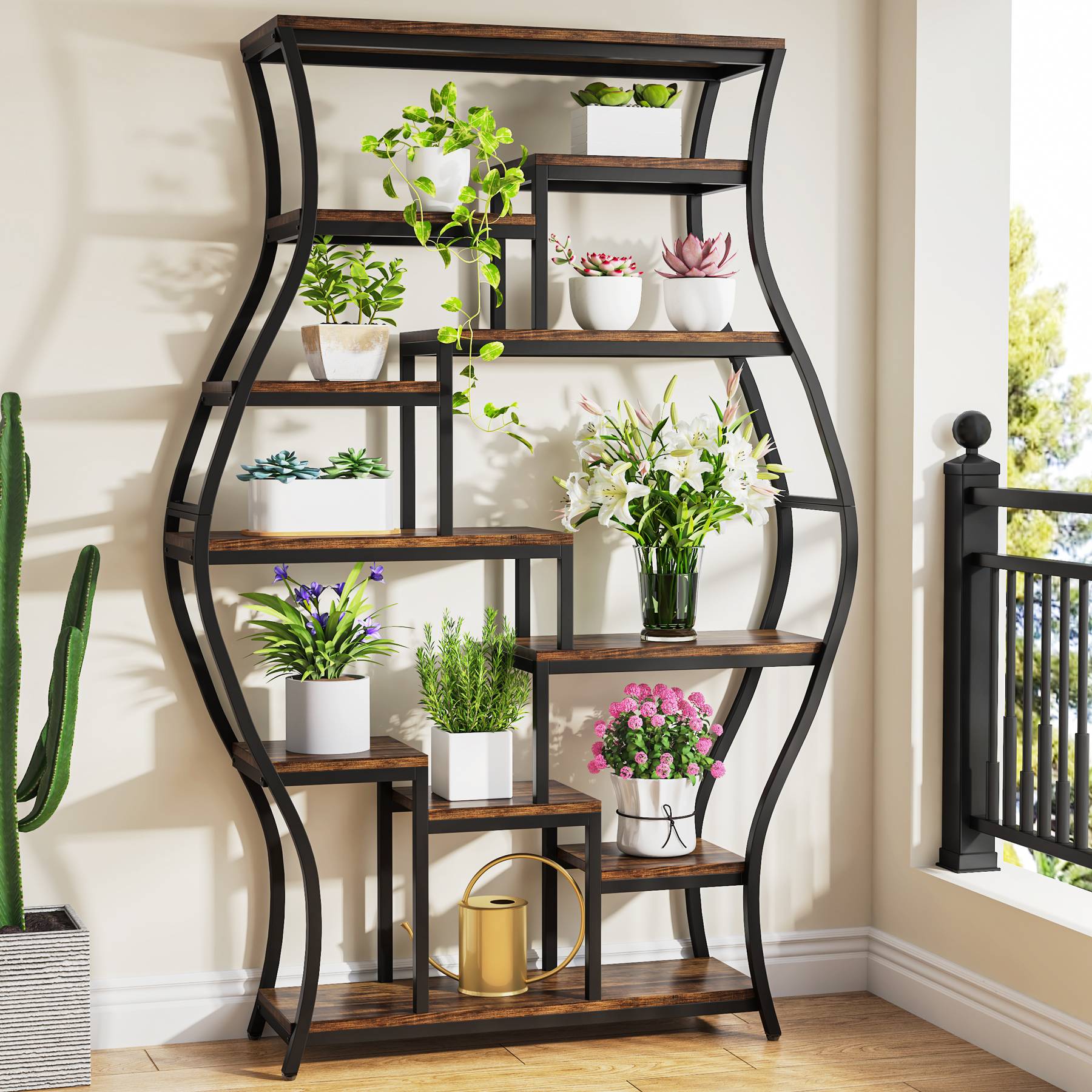 Vase-Shaped Plant Stand, 70.9