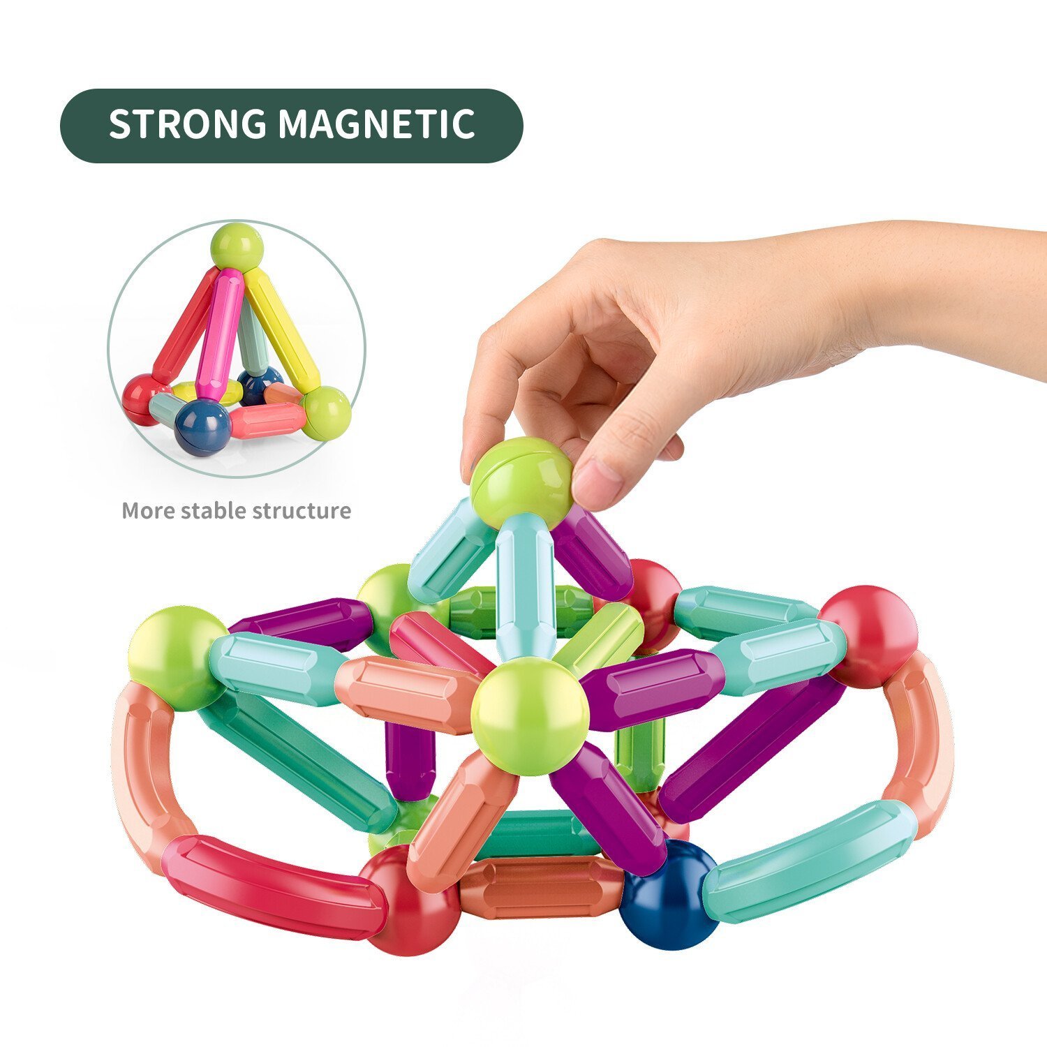 Mother's Day Sale - 49% OFF --- Magnetic Balls and Sticks Educational Magnetic Building Blocks