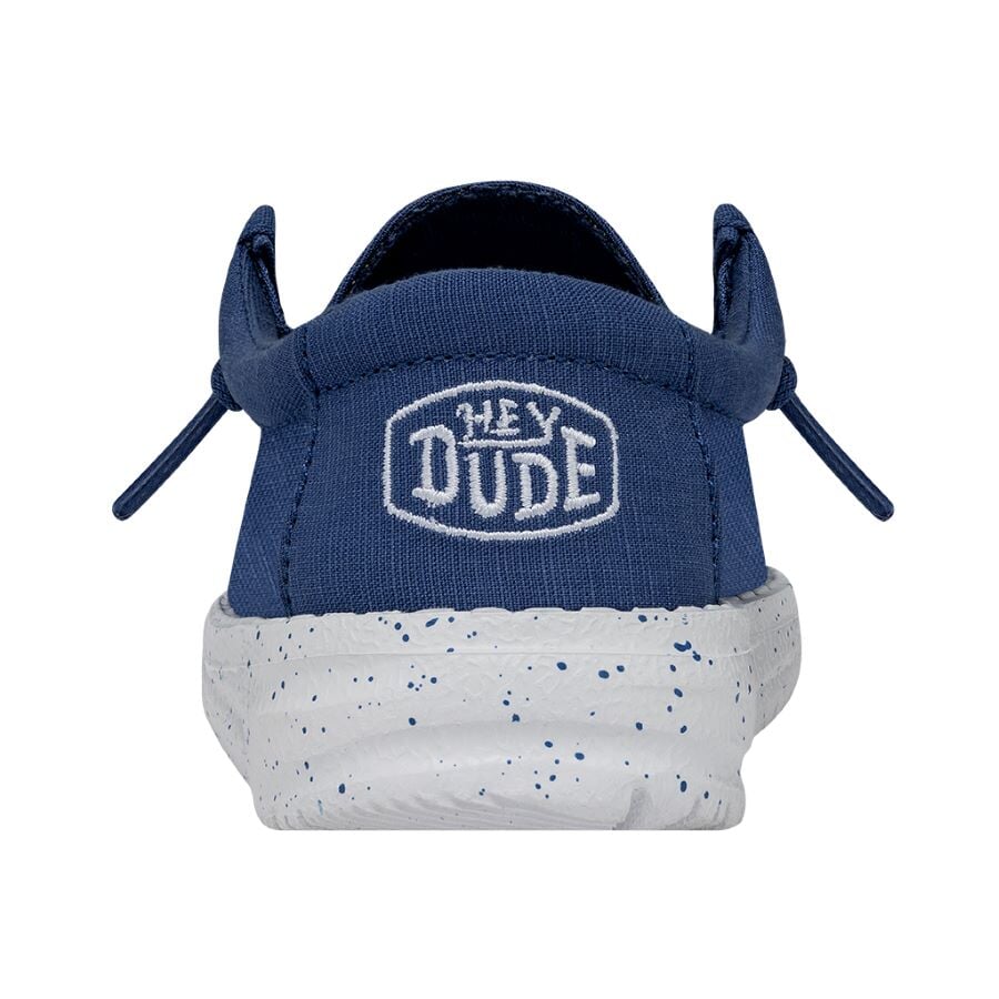 Wally Toddler Slub Canvas - True Blue