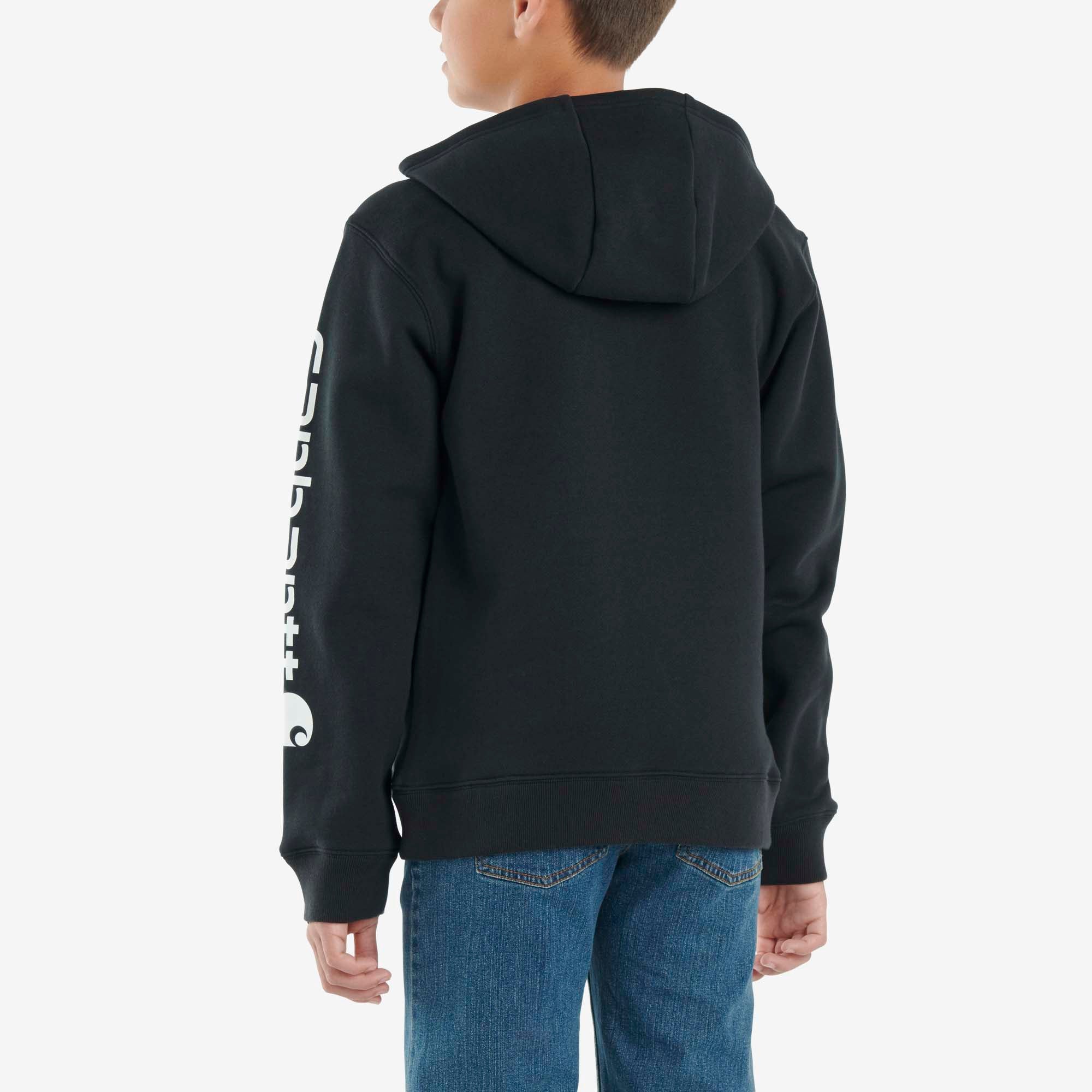 Carhartt Kid's Long Sleeve Graphic Hooded Sweatshirt