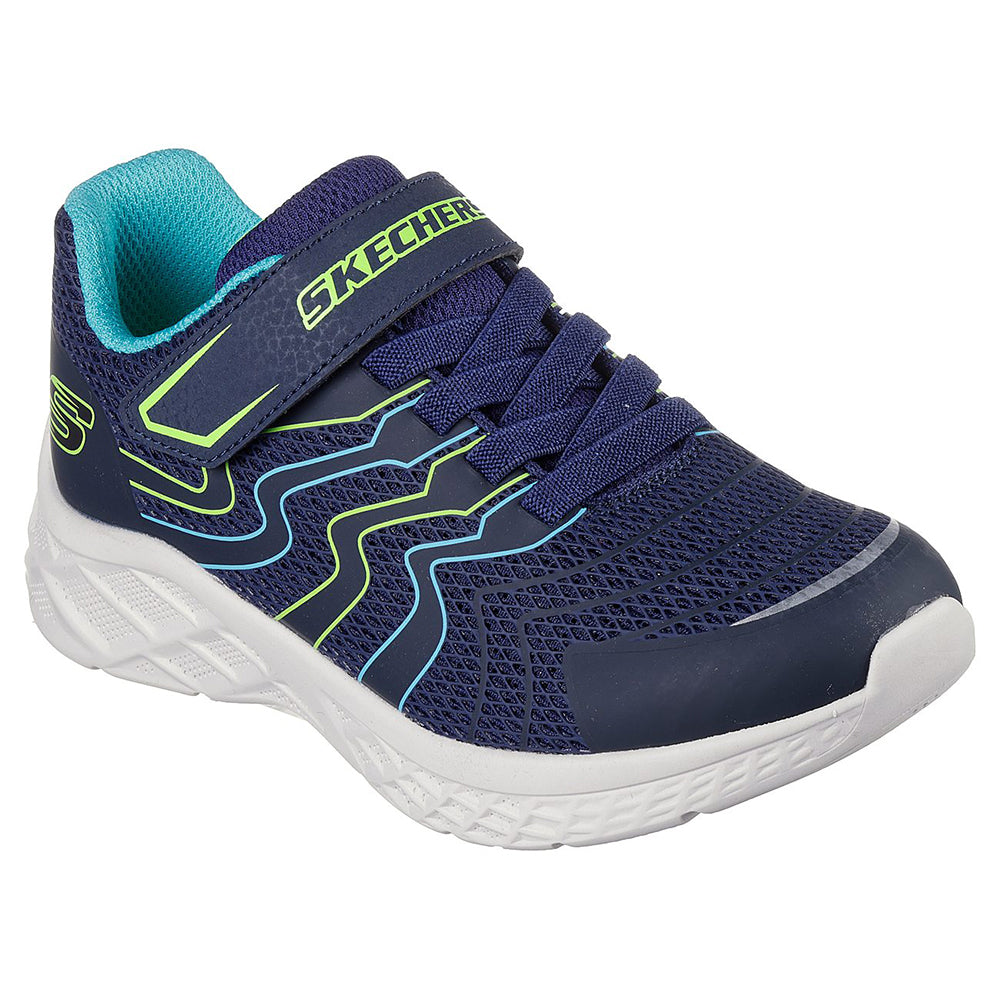 Skechers Boys Microspec II Shoes - 403922L-NVLM