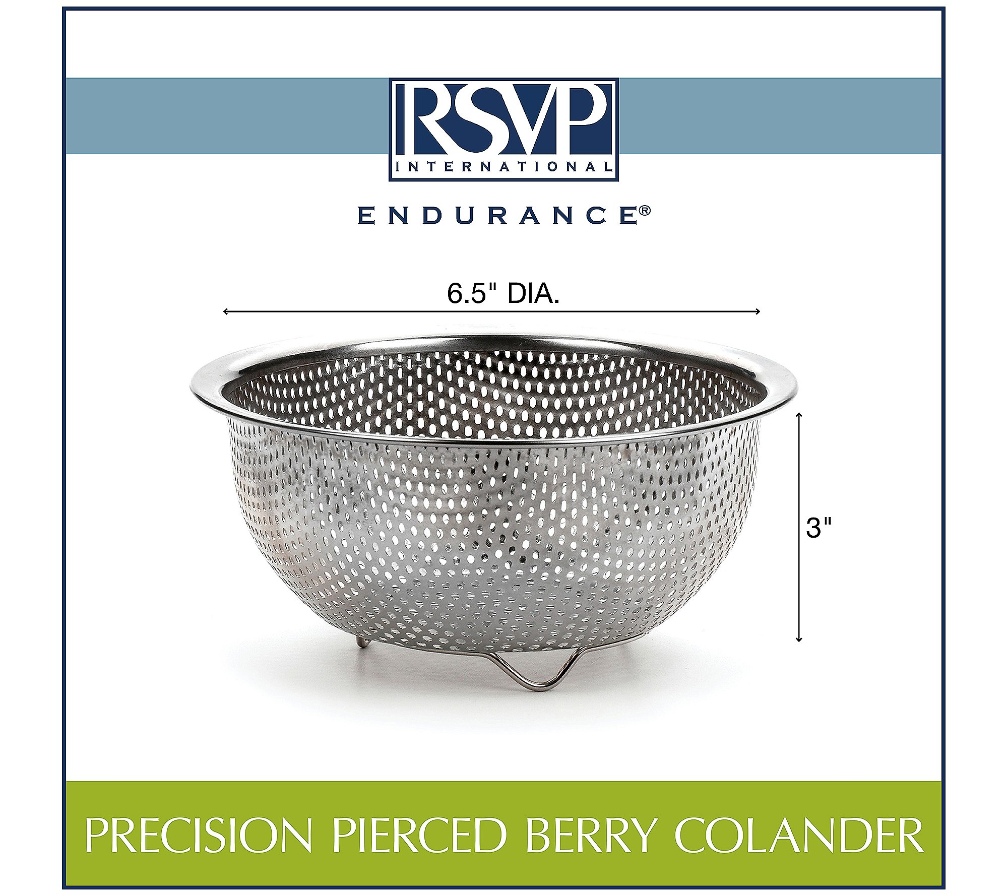 RSVP Endurance Precision Pierced Berry Colander
