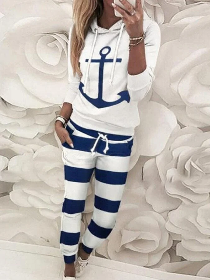 Casual Loose Two-Piece Suit