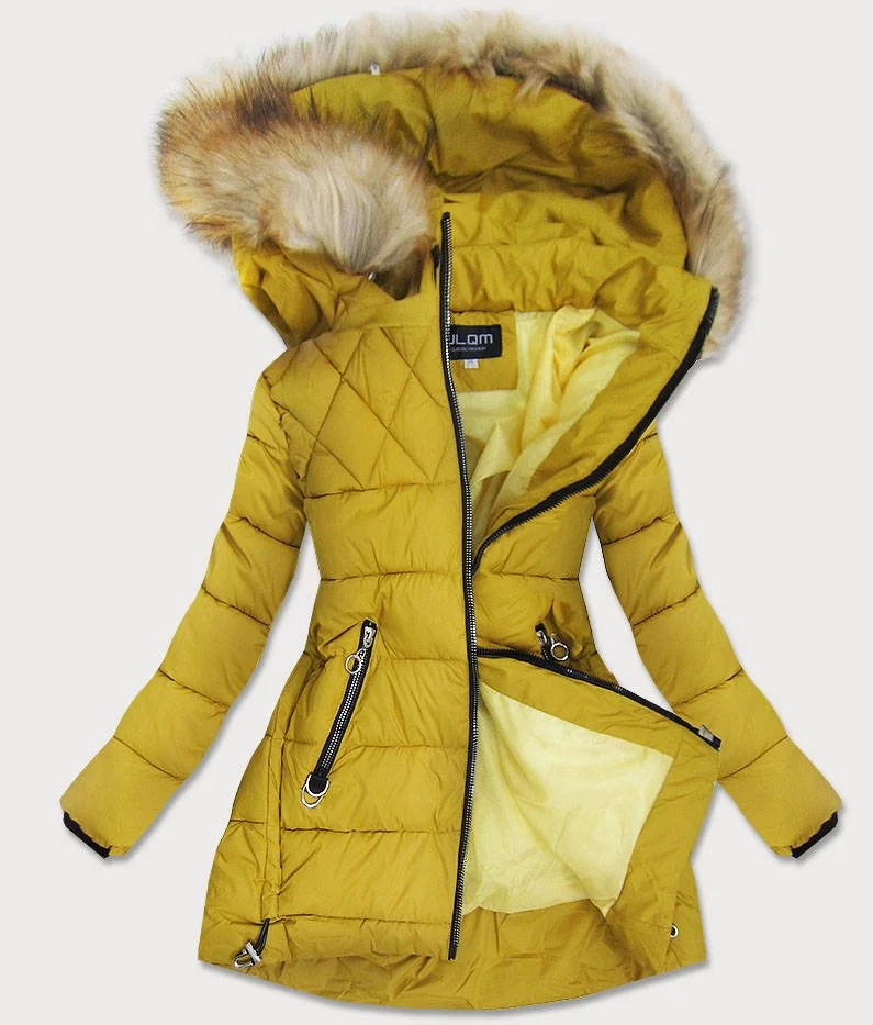 Very warm jacket with a hood A