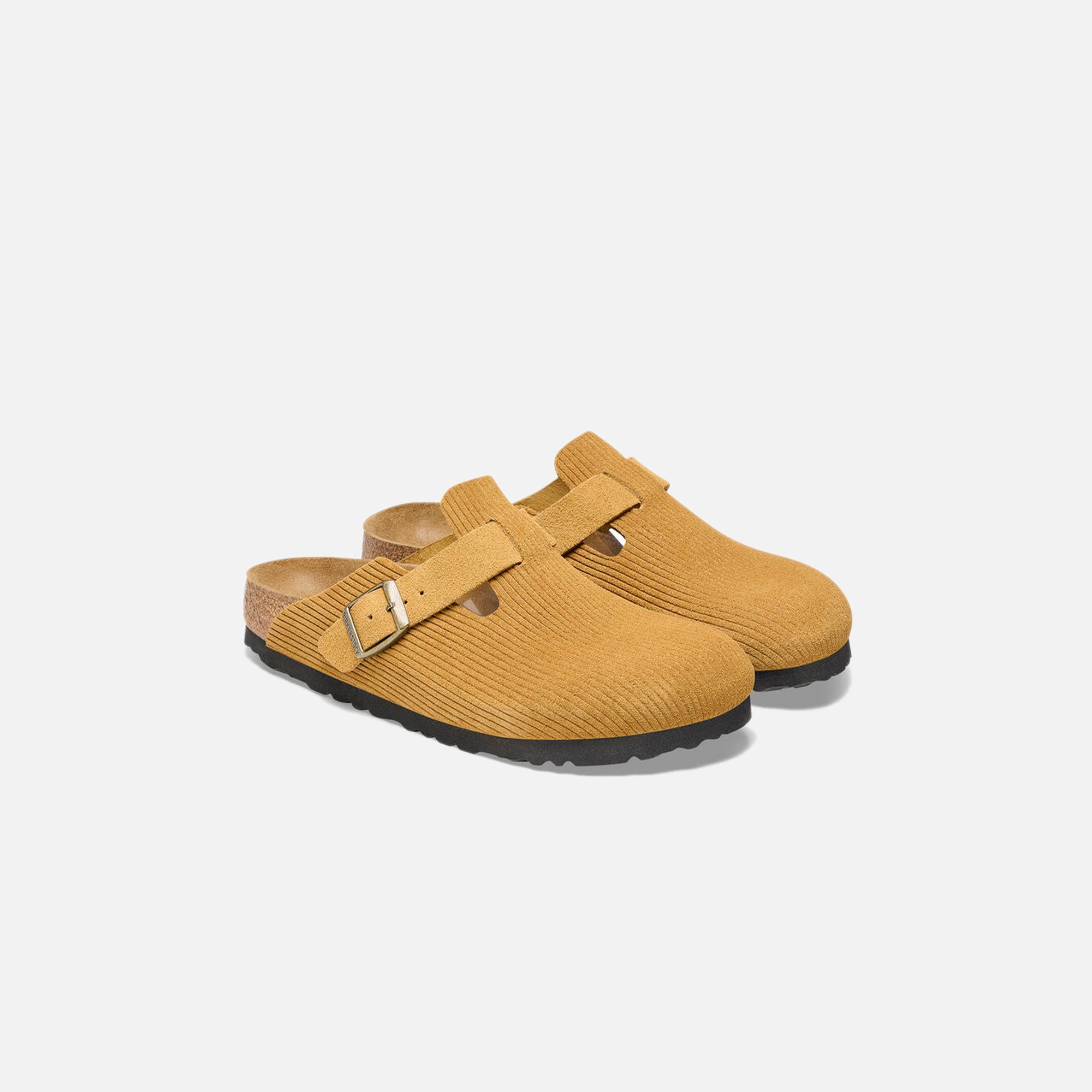 Birkenstock Boston Corduroy - Cork Brown