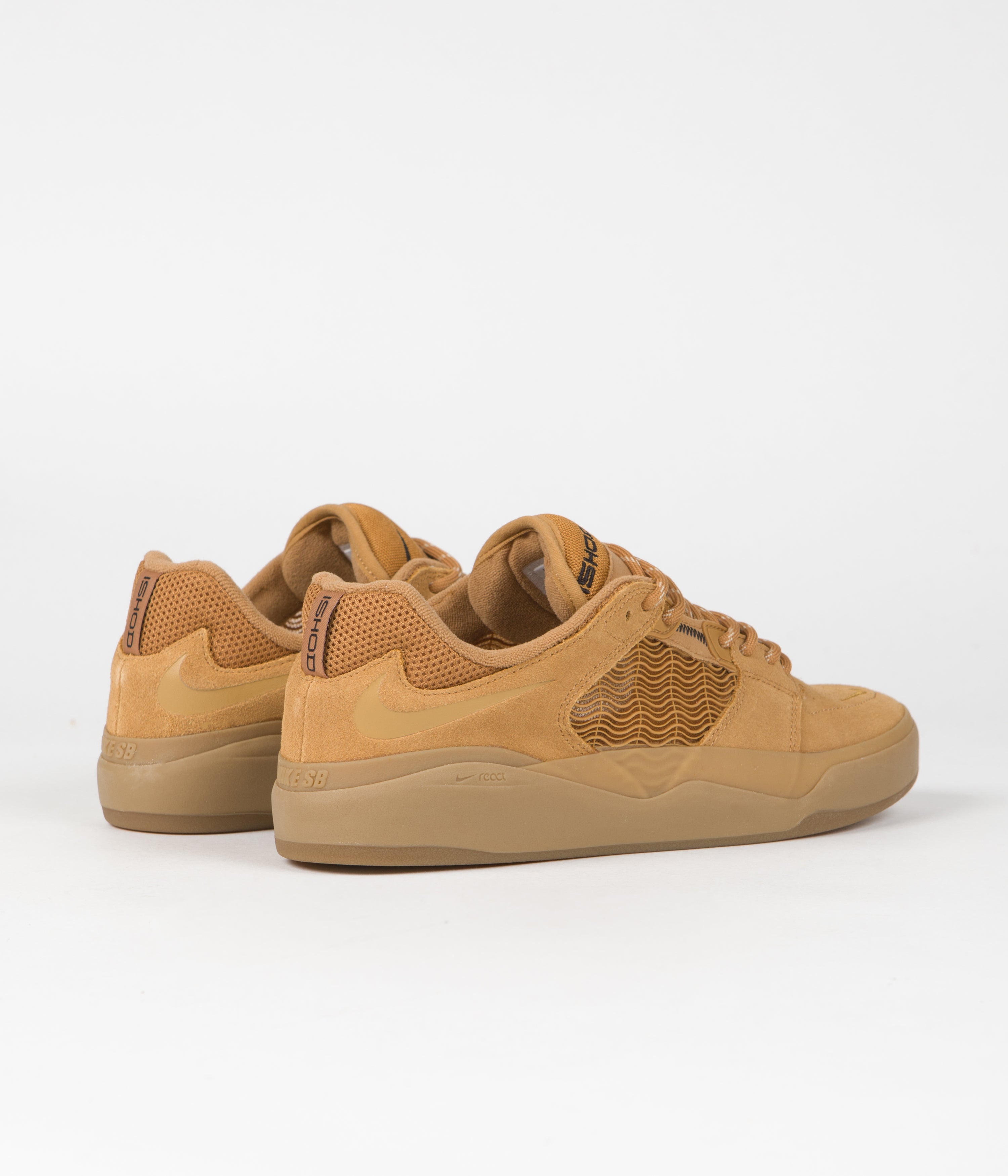 Nike SB Ishod Shoes - Flax / Wheat - Flax - Gum Light Brown