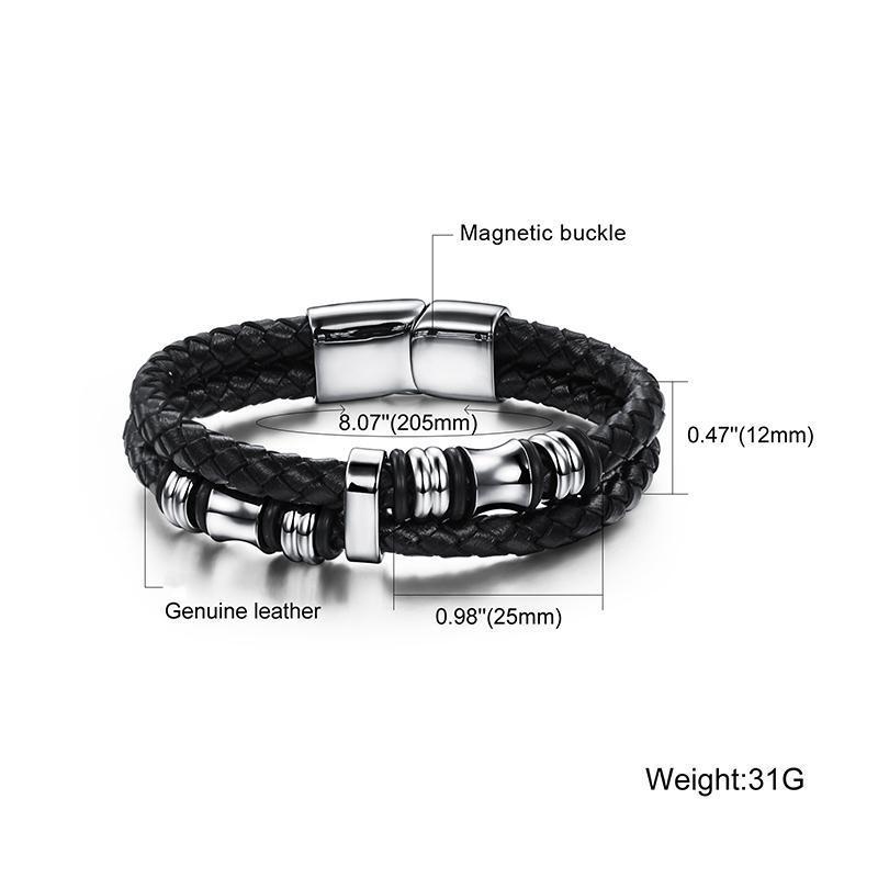 Men's Leather Bracelet