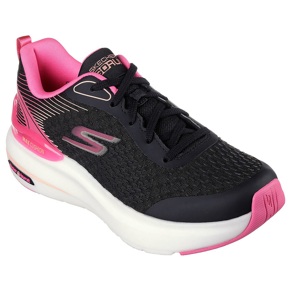 Skechers Women Max Cushioning Hyper Burst Shoes - 129293-BKHP