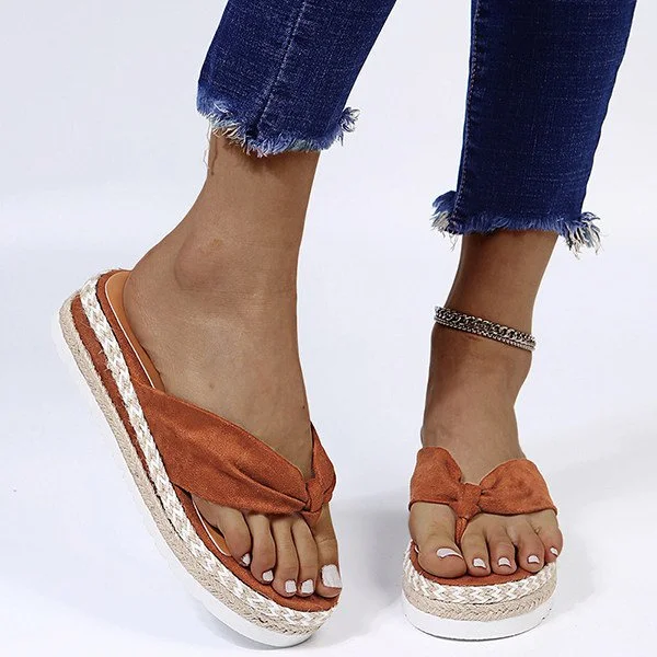 Faux Suede All Season Slipper