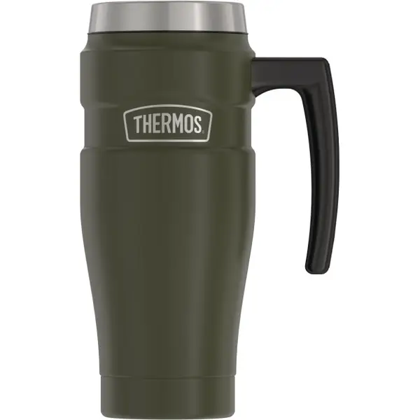 Thermos 16 oz Stainless King Travel Mug with Handle SK1000MSTRI4 B