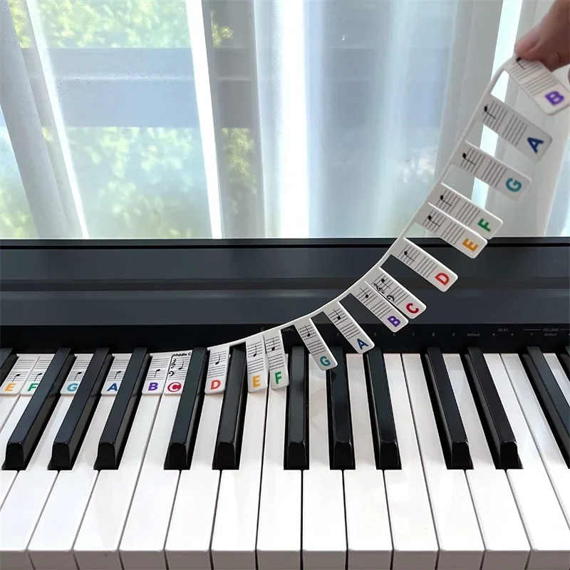 🎁  47% OFF🔥🔥--🎄Removable Piano Keyboard Note Labels