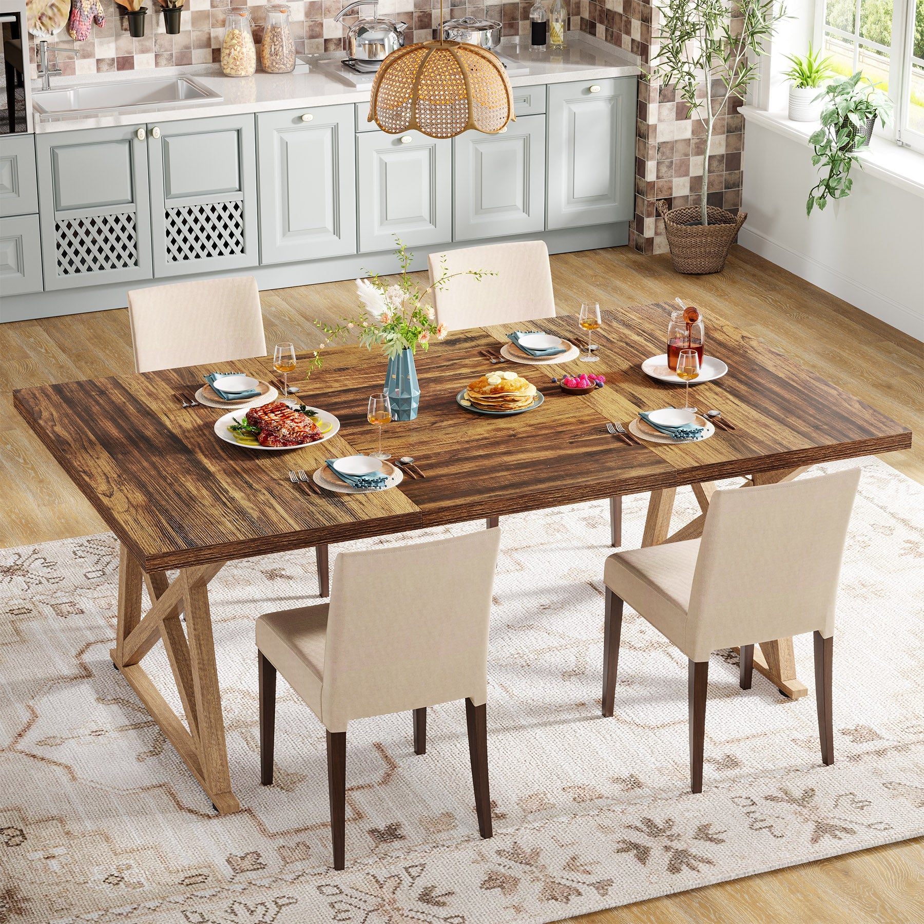 Wooden Dining Table, 71