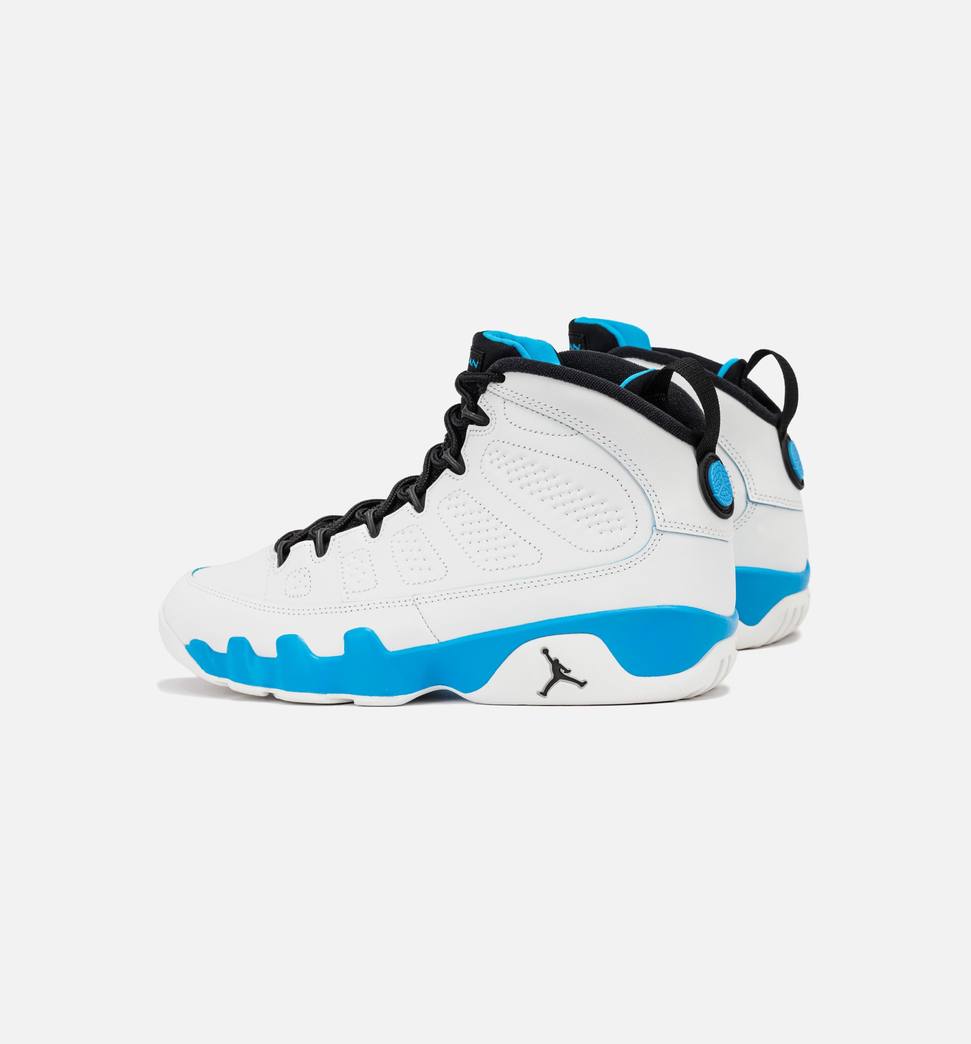 Air Jordan 9 Retro Powder Blue Mens Lifestyle Shoe - Summit White/Black/Powder Blue