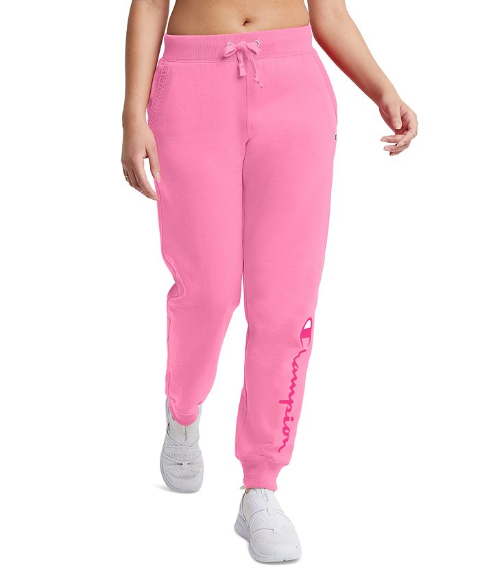 Women's Drawstring Logo Sweatpant Fleece Jogger