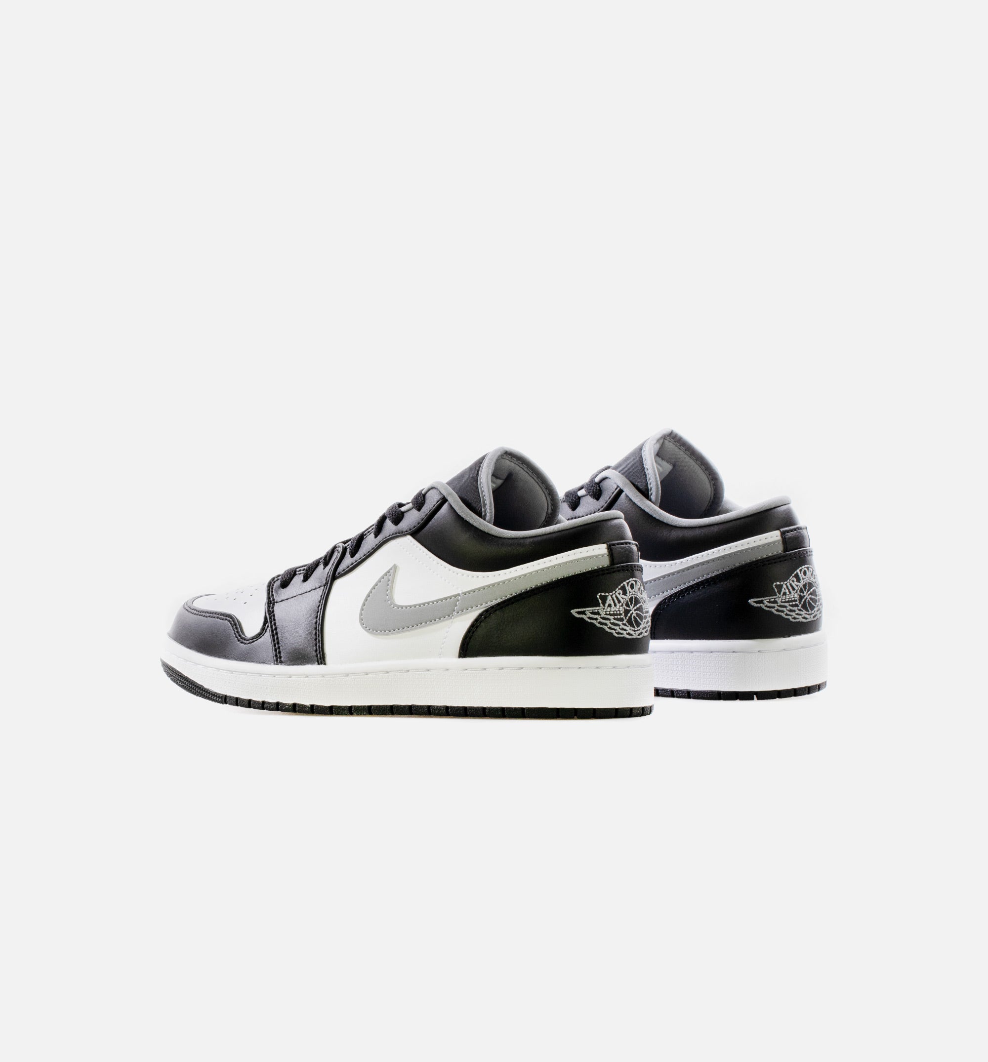 Air Jordan 1 Low Mens Lifestyle Shoe - Black/White/Particle Grey Limit One Per Customer