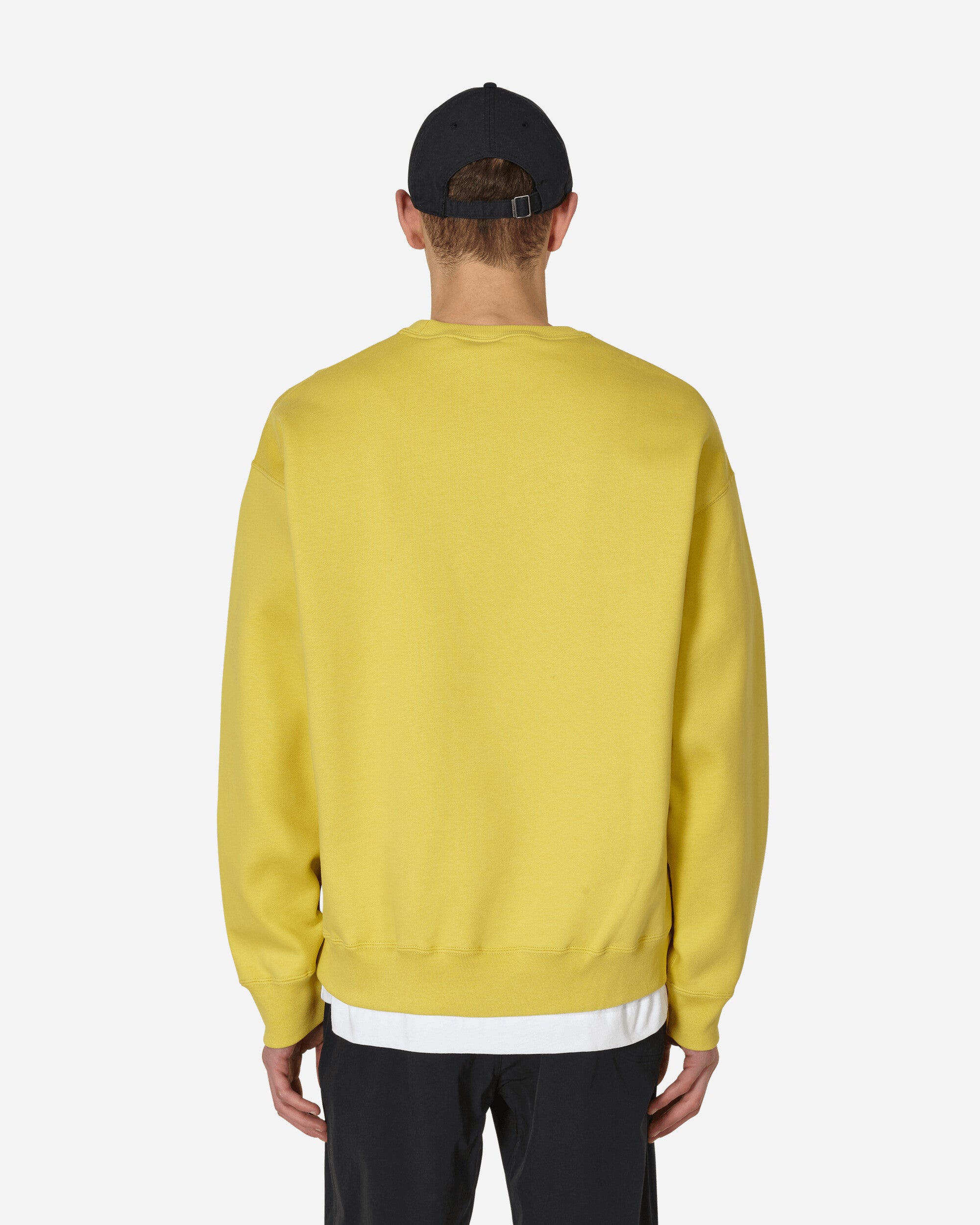 Solo Swoosh Crewneck Sweatshirt Yellow