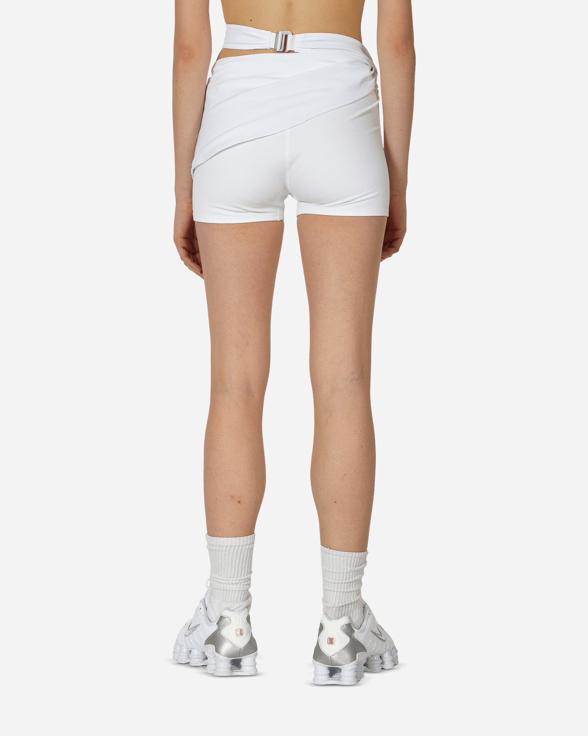 JACQUEMUS Pareo Shorts White