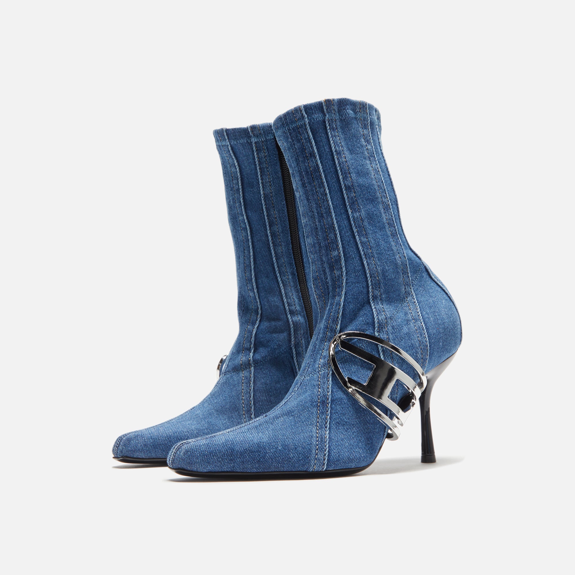 Diesel D-Eclipse BT C Ankle Boot - Washed Denim